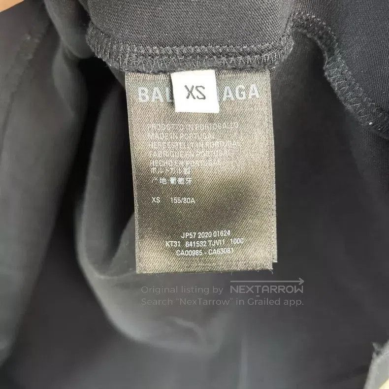 Balenciaga Balenciaga Moon bear destruction short sleeve/XS Size US XS / EU 42 / 0 - 4 Thumbnail