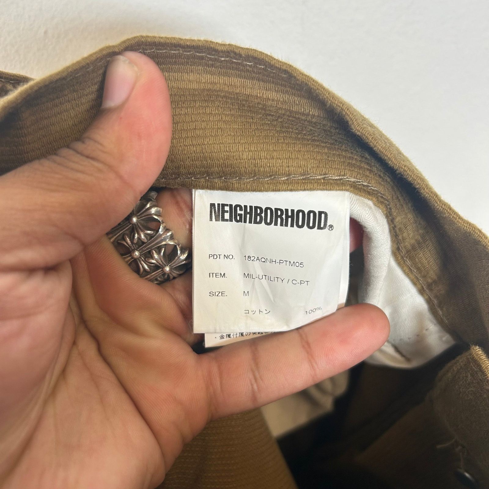 Neighborhood Neighborhood Taupe Corduroy Denim Size M Size US 31 - 4 Thumbnail