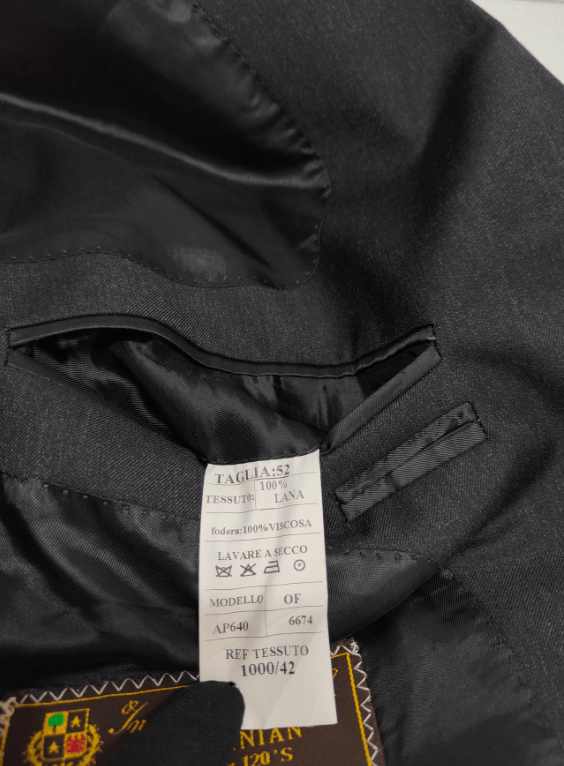 Loro Piana LORO Piana Salvatore Fusco Size 52R - 8 Thumbnail