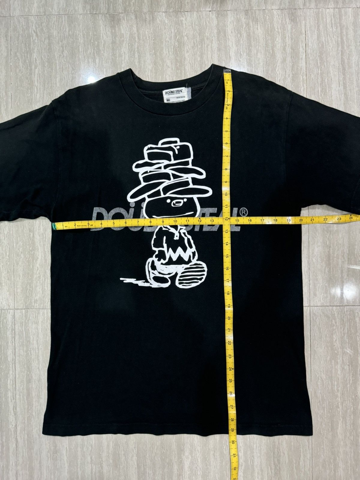 Japanese Brand DOUBLE STEAL “All our dreams can come true” black shirt Size US L / EU 52-54 / 3 - 8 Thumbnail