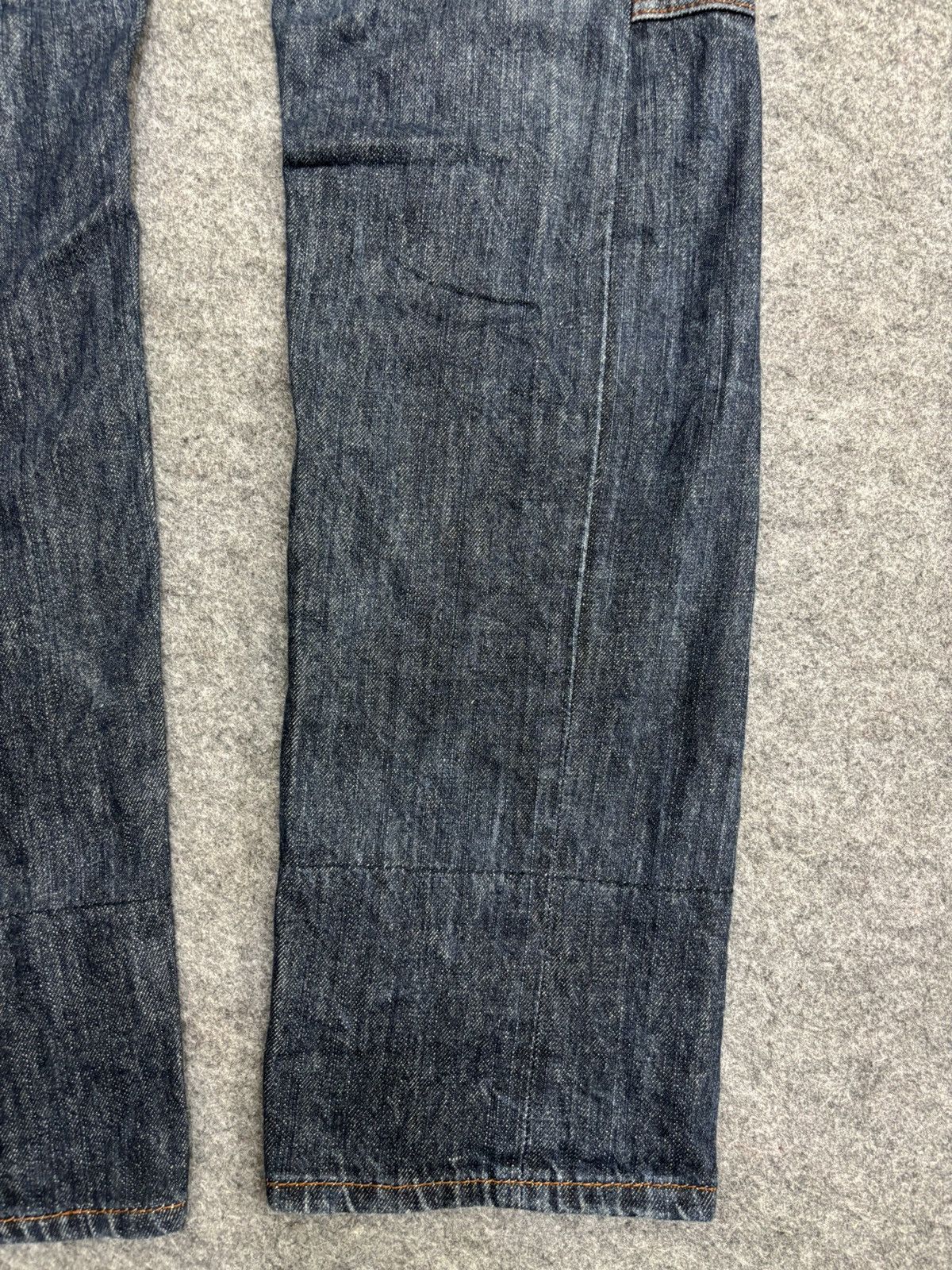 Japanese Brand 💥Double Waist💥Dominate Cool Design Zipper Denim F590 Size US 30 / EU 46 - 9 Thumbnail