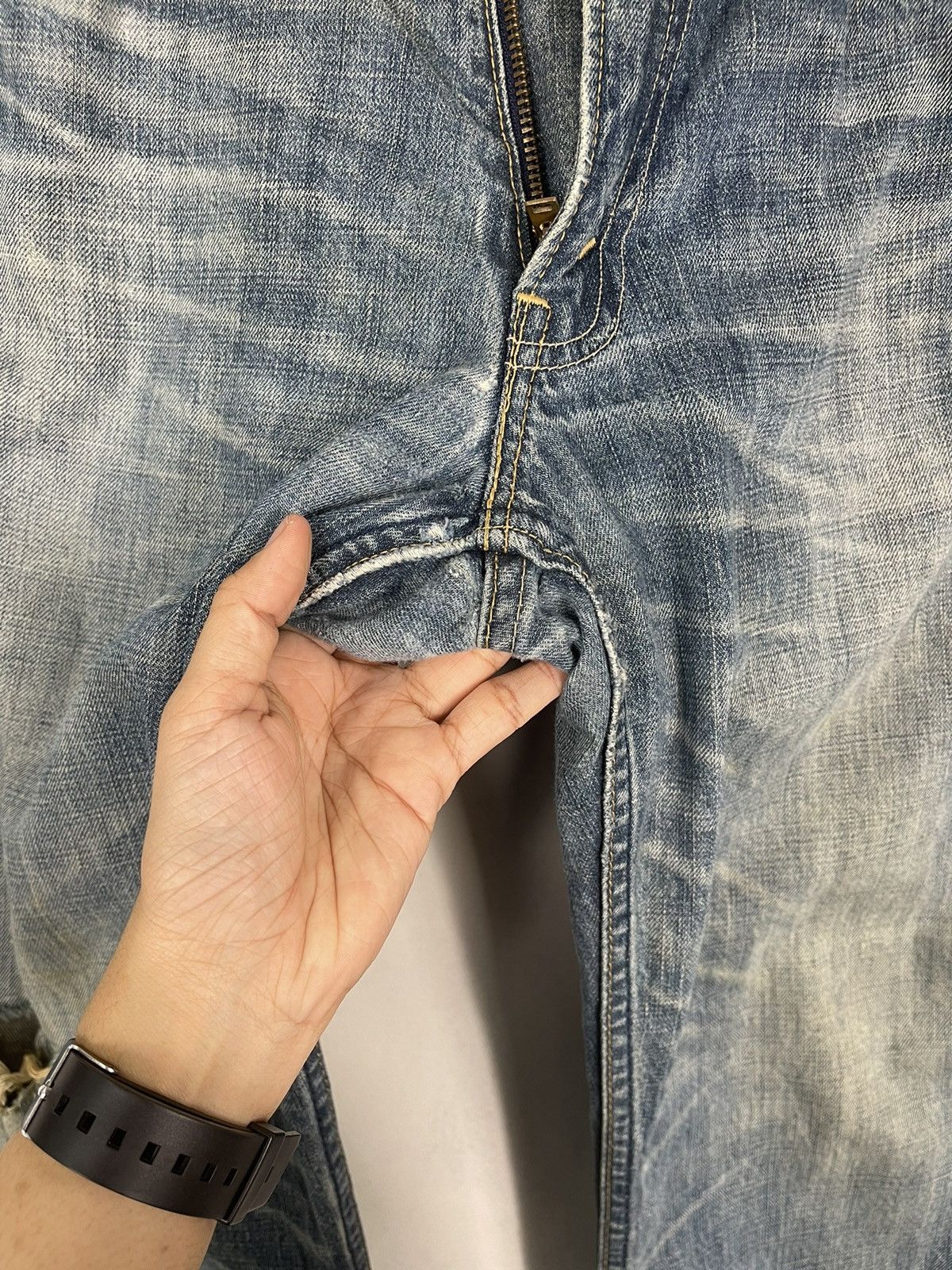 Levi's Levis 503 Japan Zipper Fly Flare Jeans Size US 34 / EU 50 - 9 Thumbnail