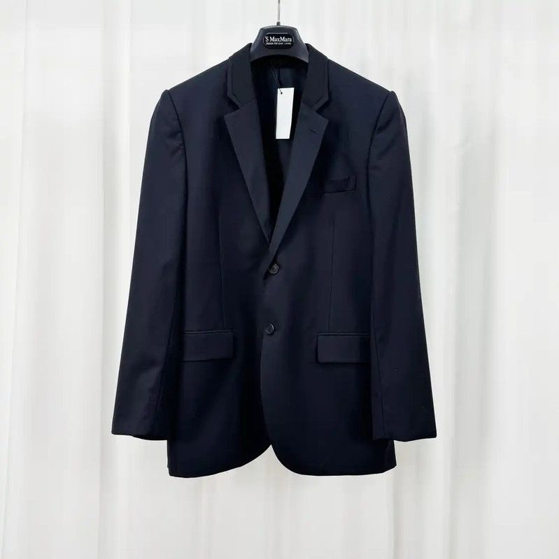 Givenchy Givenchy Black Wool Mid-Length Men's Coat 0089 Size US S / EU 44-46 / 1 - 1 Thumbnail