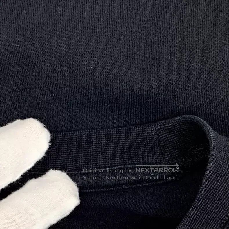 Kenzo Kenzo Black tiger head embroidery cotton round neck short Size US XXL / EU 58 / 5 - 9 Thumbnail