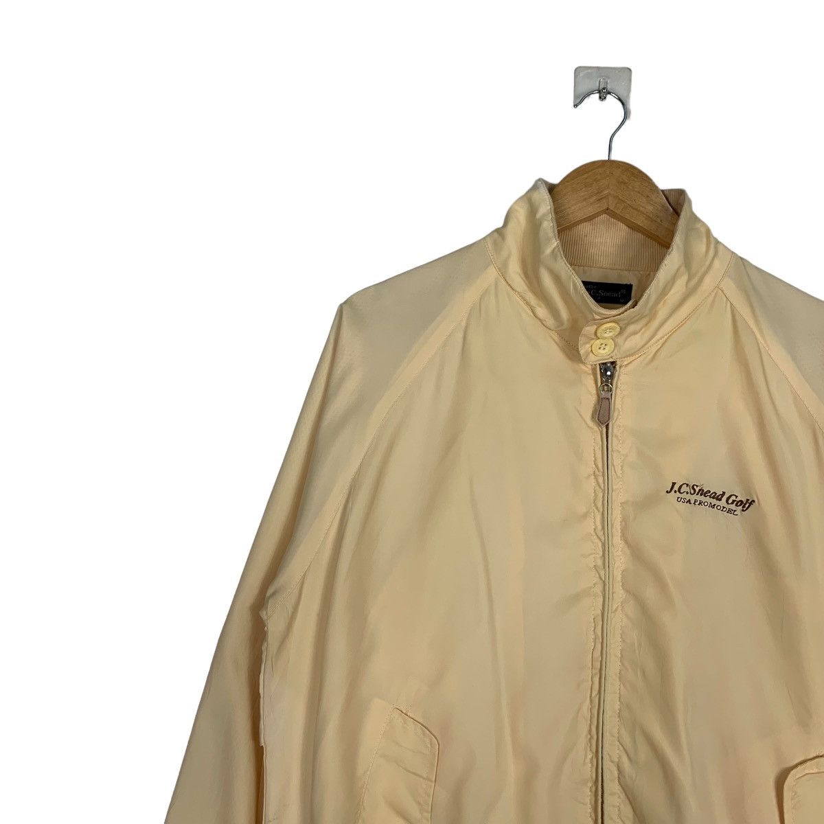 Vintage JESSE C. SNEAD Golf Yellow Casual Jacket #1048-C47 Size US M / EU 48-50 / 2 - 6 Thumbnail