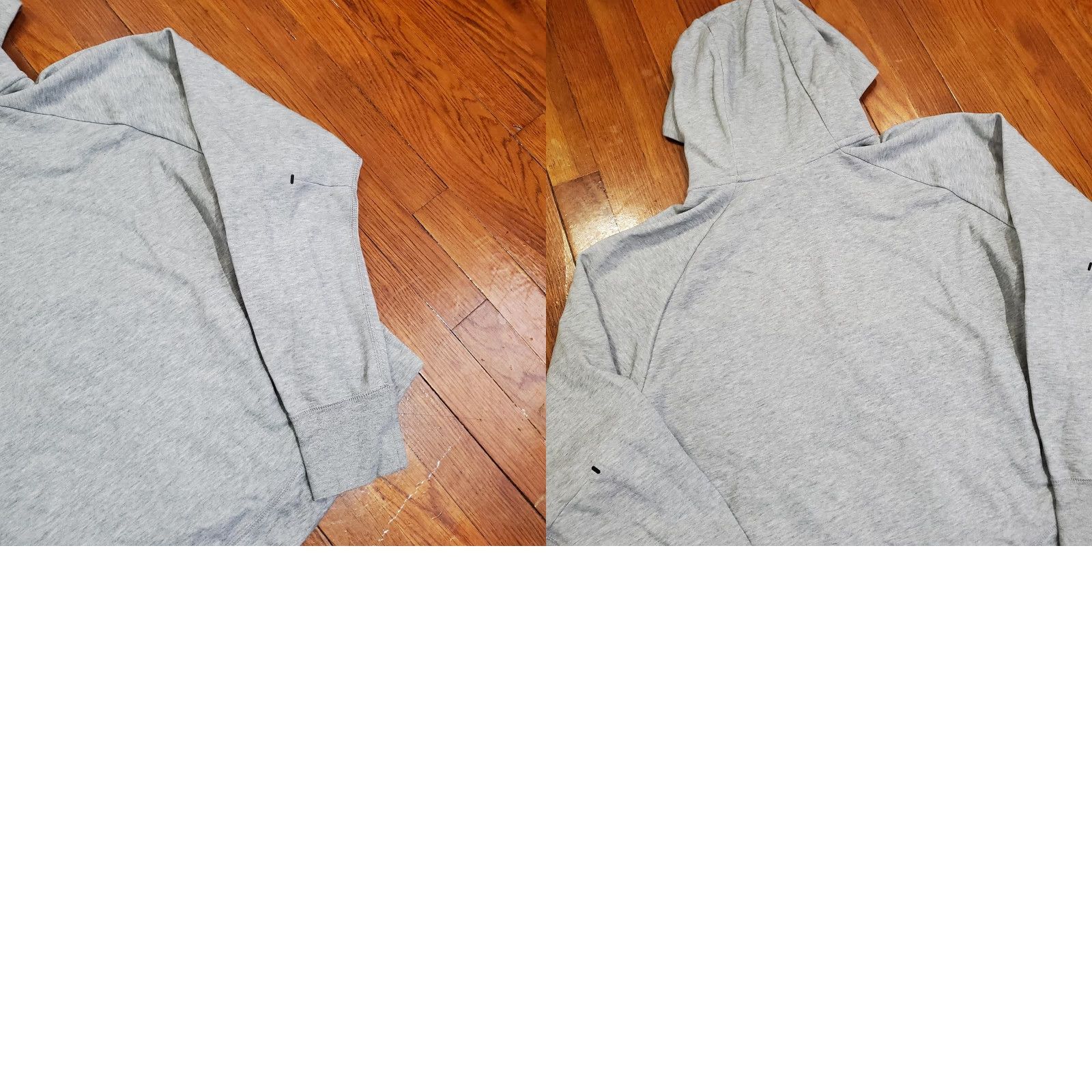Nike VINTAGE Nike Tech Fleece Hoodie Womens Medium Gray Windrunner Full Zip CW4298-063 Size M / US 6-8 / IT 42-44 - 9 Thumbnail