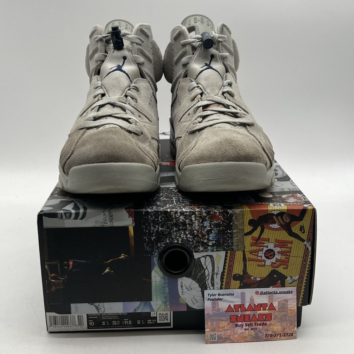 Jordan Brand Air Jordan 6 Georgetown Size US 10 / EU 43 - 1 Thumbnail