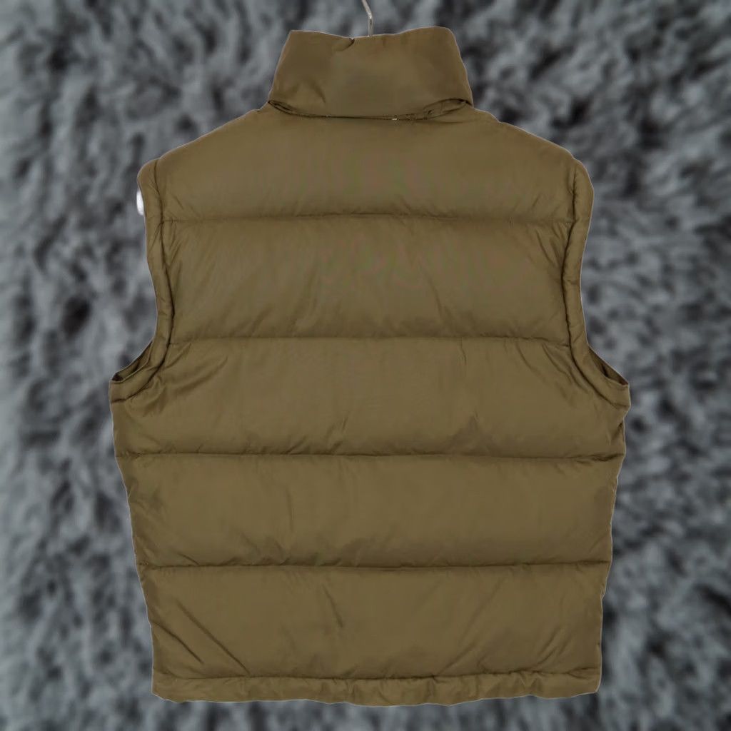 Fila FILA Waistcoat Men's XS Full Zip Down Filled Quilted Hidden Hood Brown Size US XS / EU 42 / 0 - 1 Thumbnail