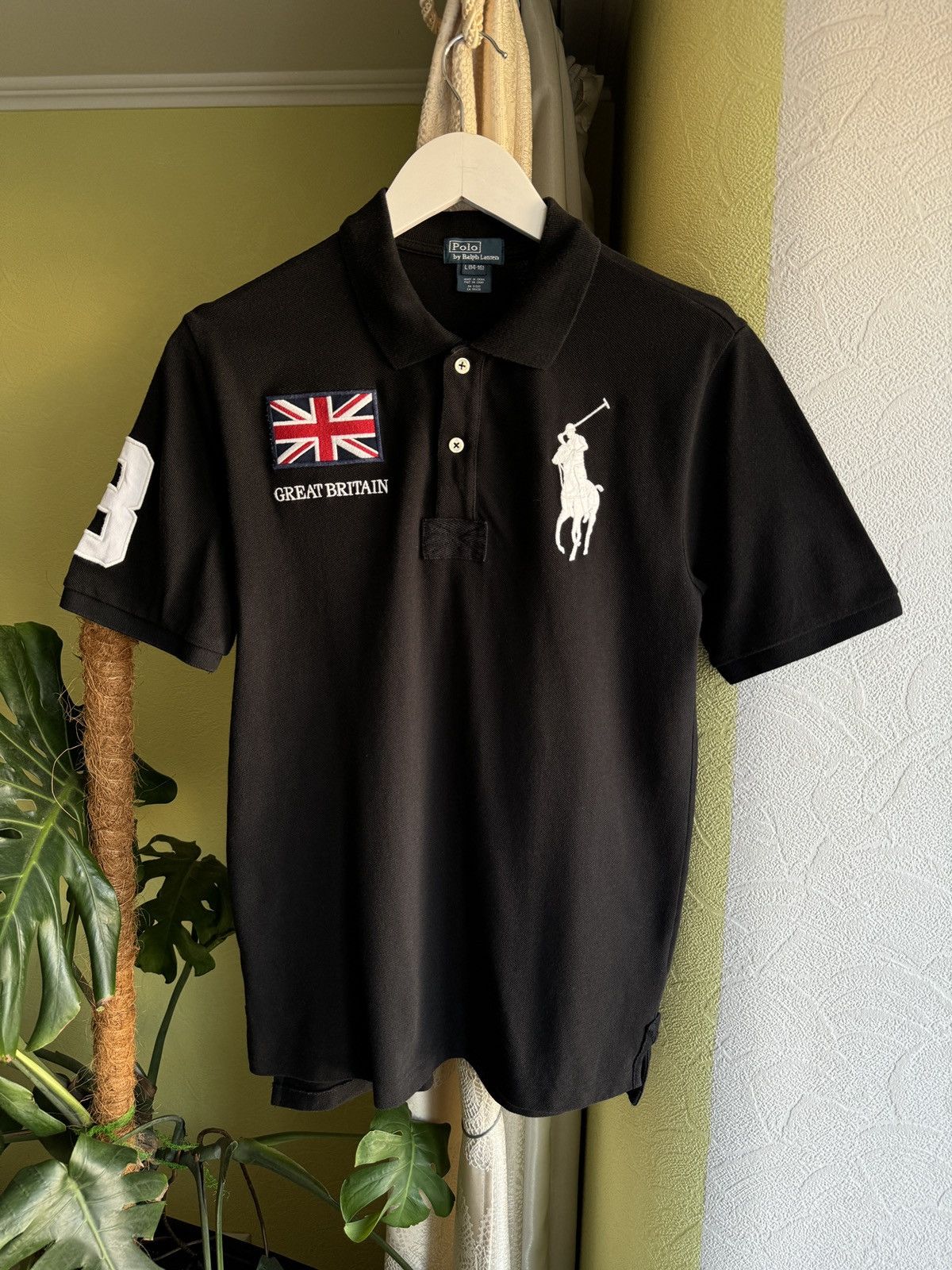 Vintage 90s Polo Ralph Lauren Great Britain Polo Shirt