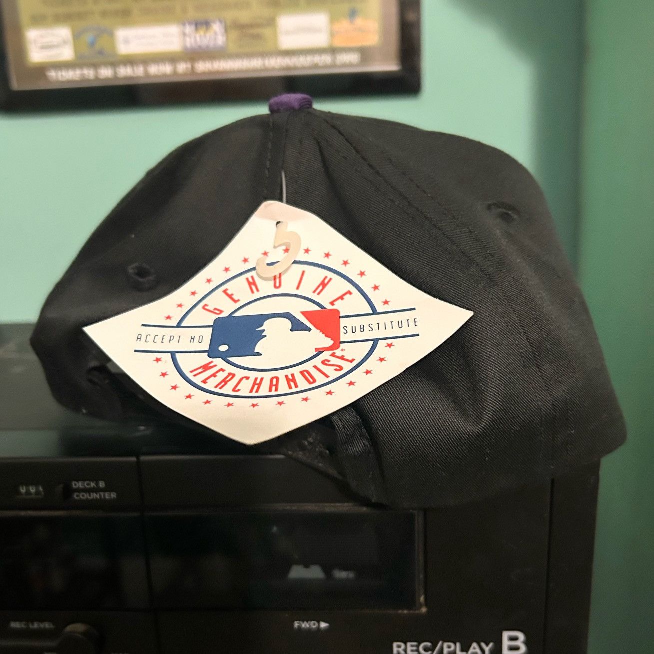 Vintage Vintage 1990s Twins Enterprise Tampa Bay Devil Rays SnapBack Size ONE SIZE - 5 Thumbnail