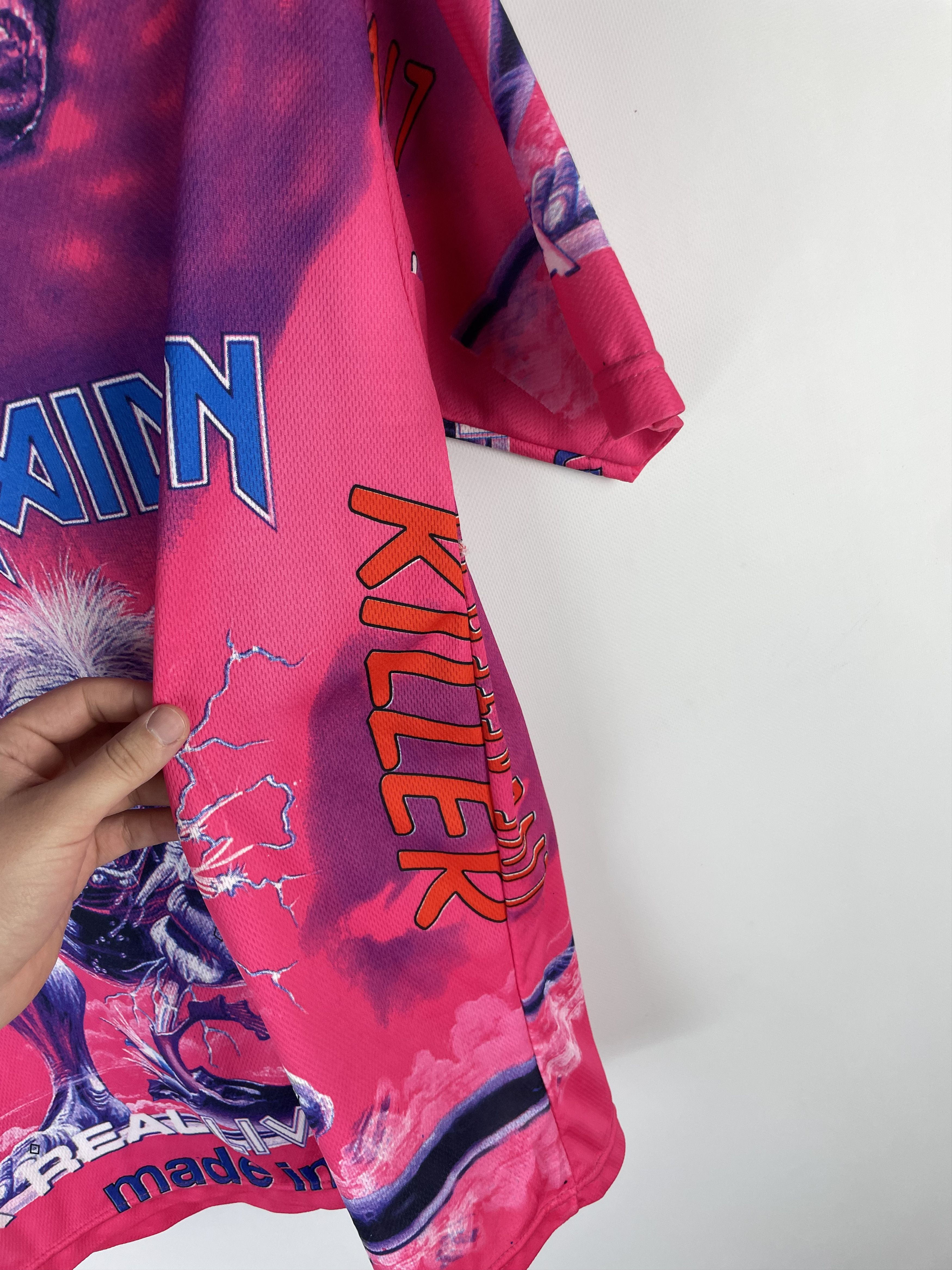 Band Tees Iron Maiden 90s vintage made in Japan tour t-shirt Size US XL / EU 56 / 4 - 6 Thumbnail