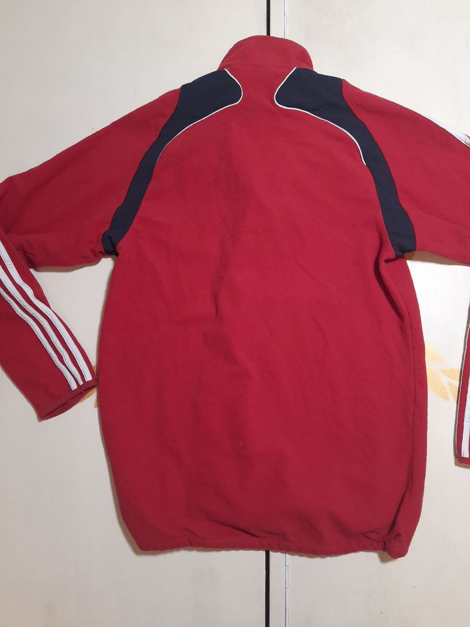 Adidas Adidas Bayern Munich 1/4 Zip Fleece Top 2008-2009 Size US M / EU 48-50 / 2 - 10 Thumbnail