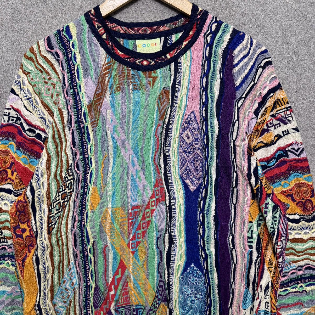 Coogi Rare Vintage Coogi Pure Silk Knit Sweater Size US M / EU 48-50 / 2 - 2 Thumbnail