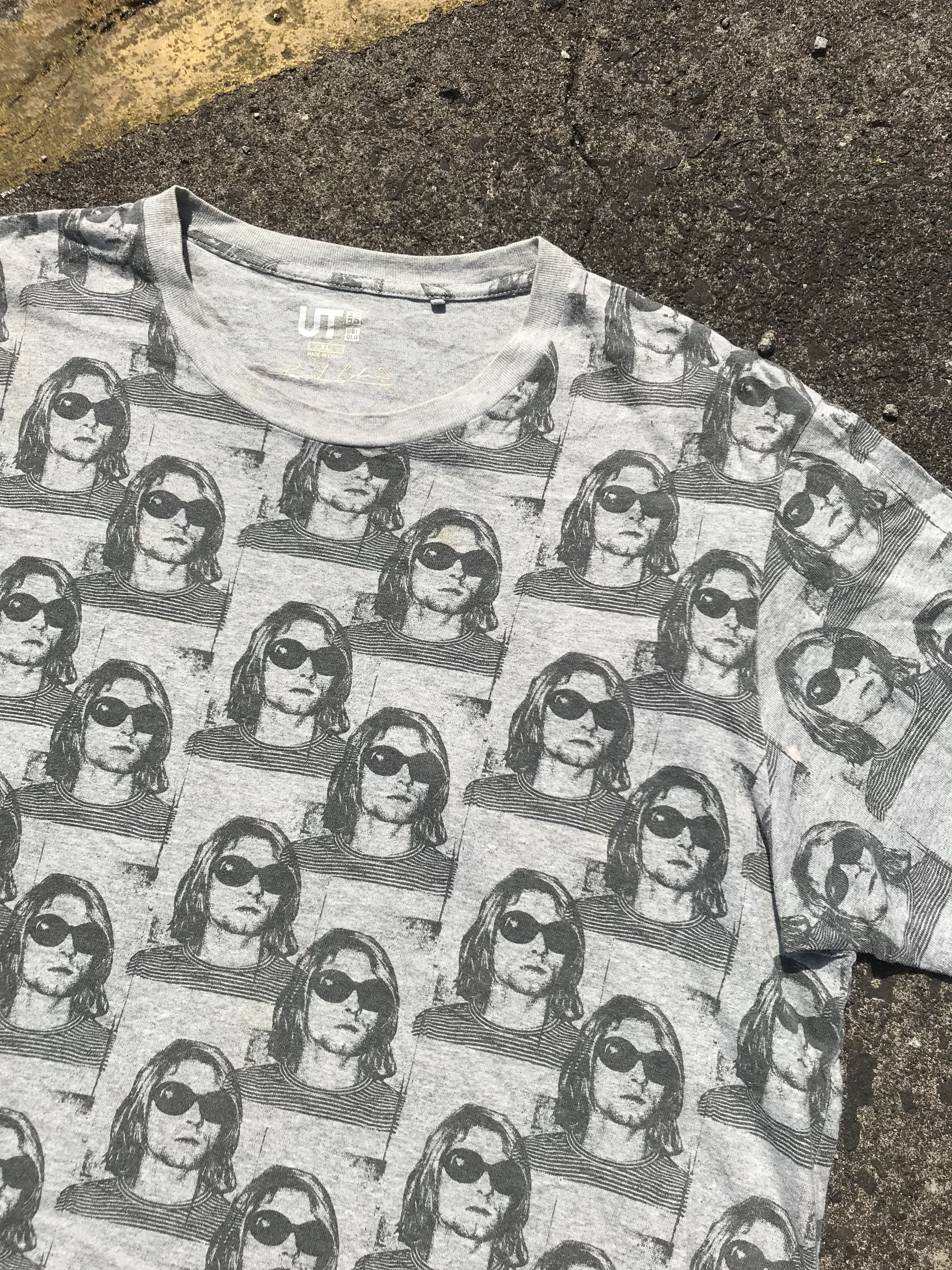 Japanese Brand × Uniqlo Rare Band tees kurt cobain nirvana x uniqlo Size US XL / EU 56 / 4 - 3 Thumbnail