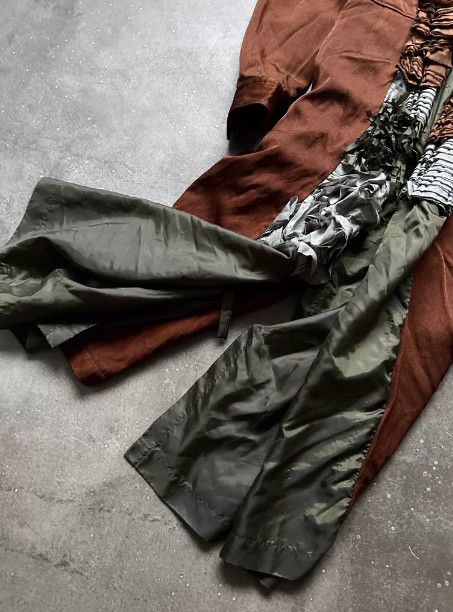 Comme des Garcons Comme des Garçons 00SS Runway Lace & Pleated Fringe Coat Size M / US 6-8 / IT 42-44 - 6 Thumbnail