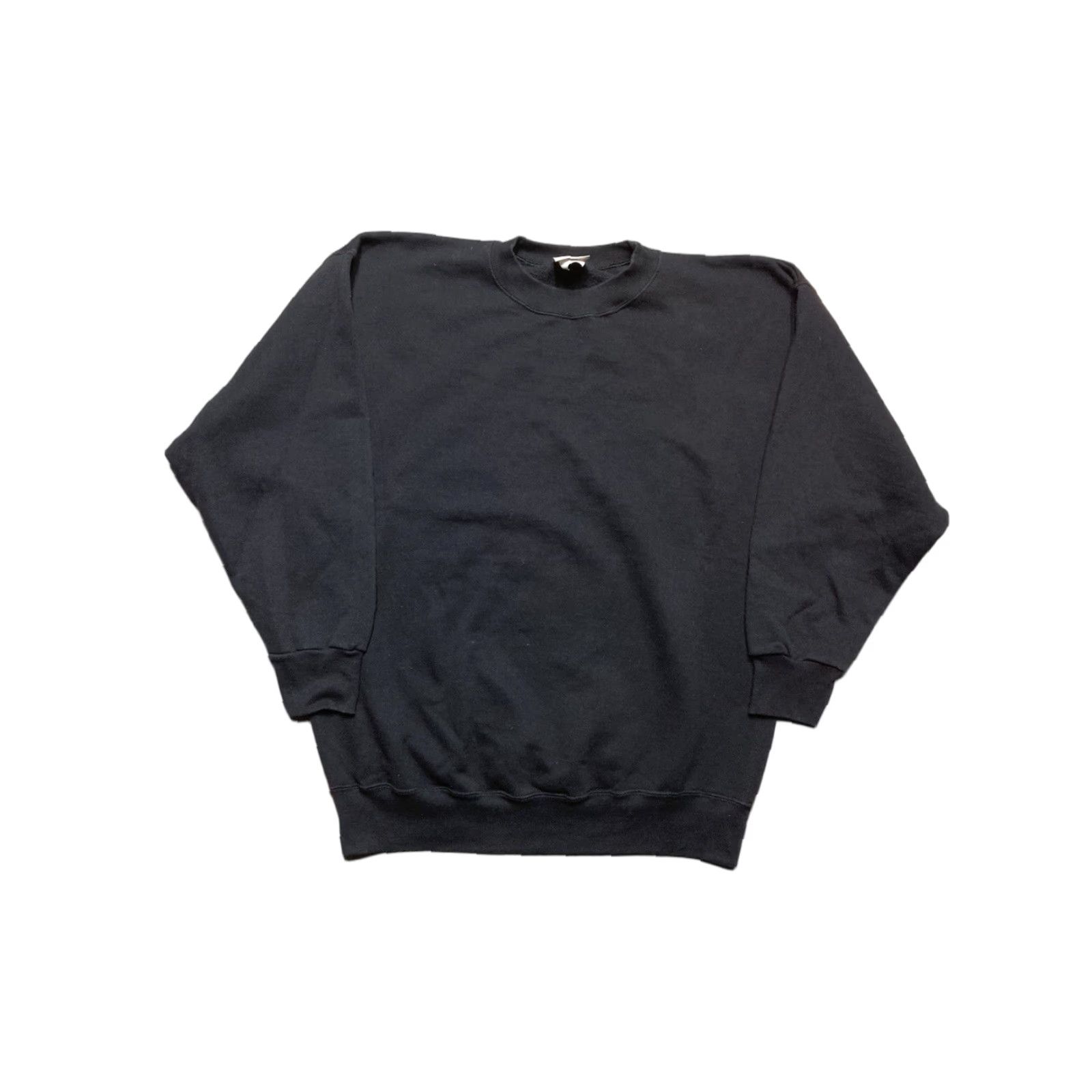 Vintage VINTAGE Saturday’s Hero Sweatshirt Crewneck Black 90s Goth Grunge USA Made Adult Large Mens Sweatshirt Size US L / EU 52-54 / 3 - 1 Thumbnail