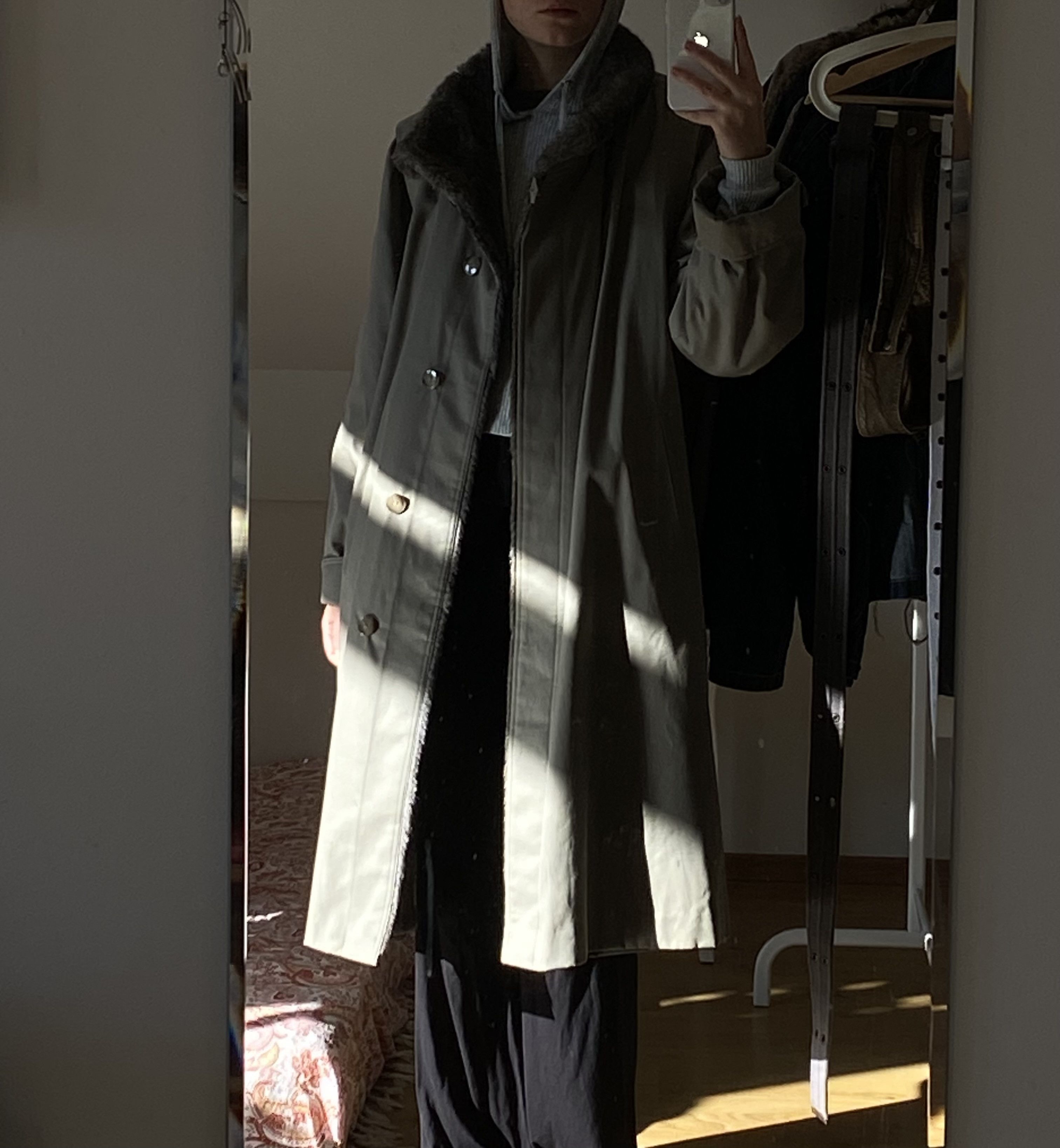Designer Delmod coat lined with Jolipel faux fur Size M / US 6-8 / IT 42-44 - 5 Thumbnail