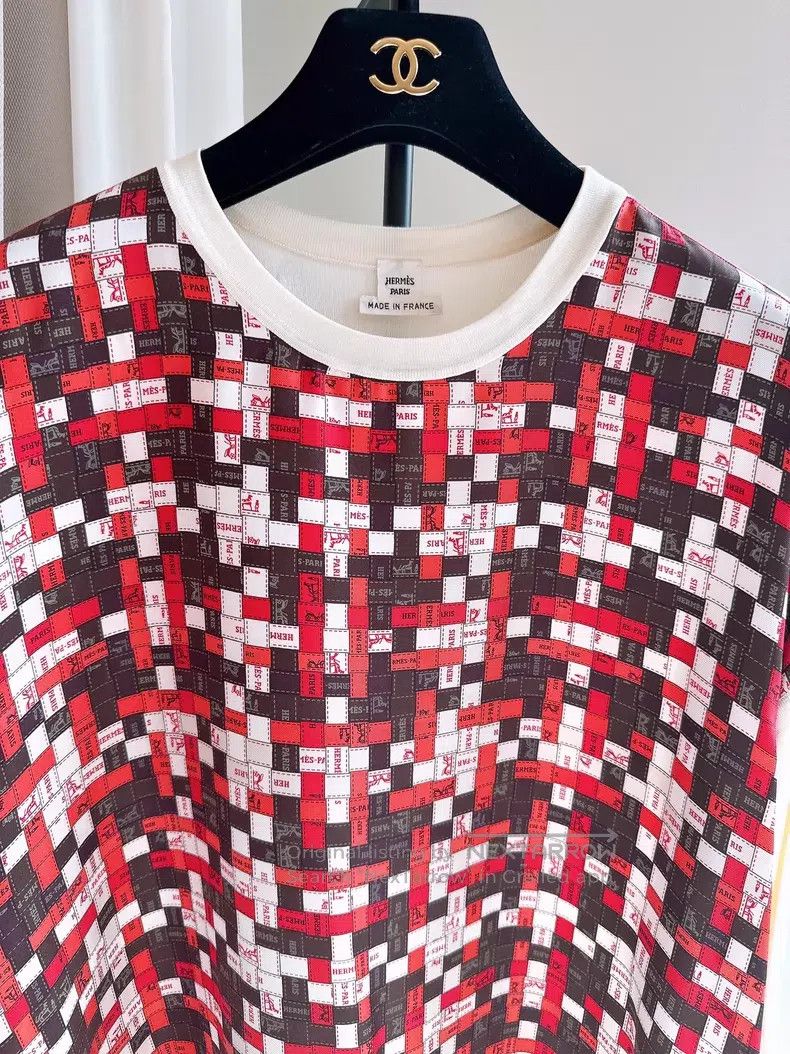 Hermes Hermes Silk Paneling Top Size XXS / US 00 / IT 34 - 2 Thumbnail