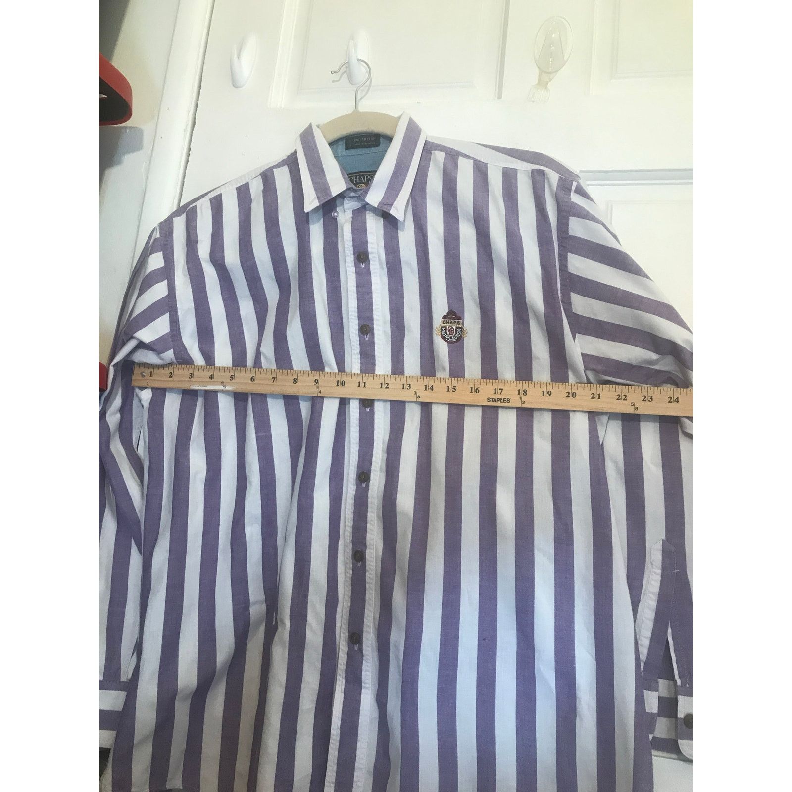 Chaps Ralph Lauren CHAPS RALPH LAUREN Dress Shirt Men's L Multicolored LS Size US L / EU 52-54 / 3 - 7 Thumbnail