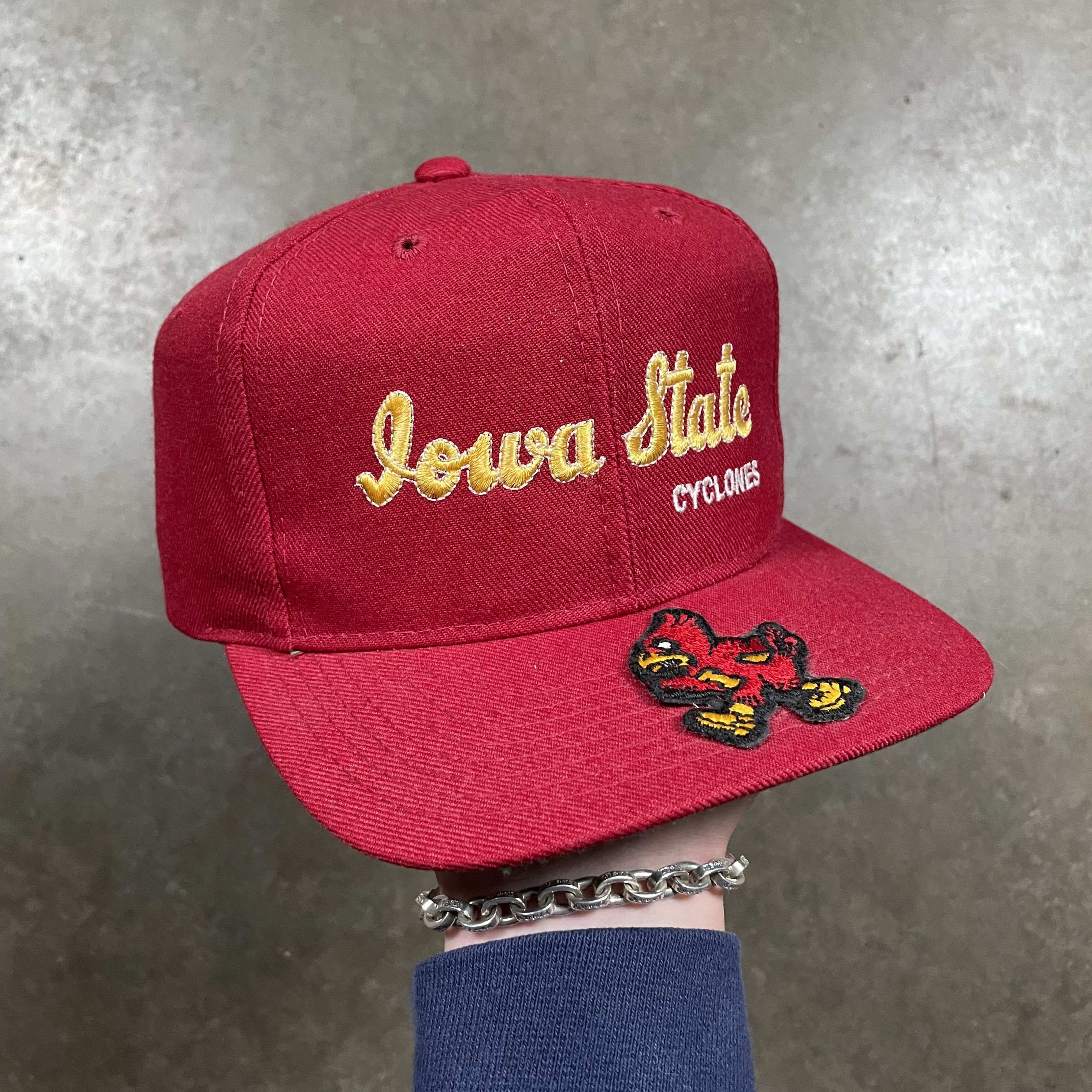 The Game × Vintage Vintage Iowa State Cyclones Script Snapback Hat ISU Patch Size ONE SIZE - 1 Thumbnail