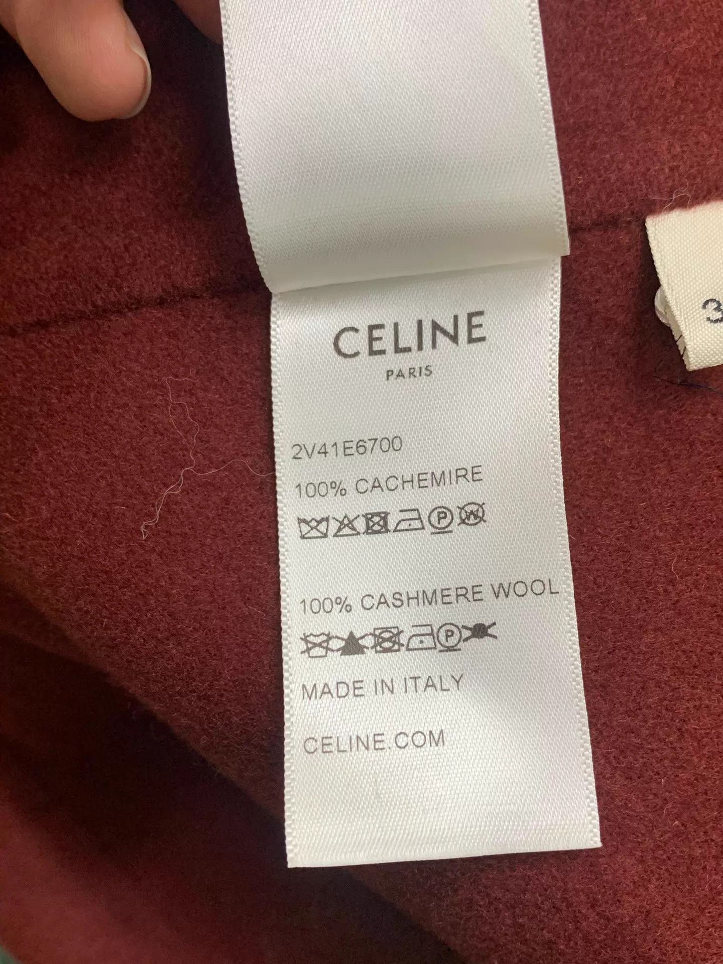 Celine Celine Red Gold Buttons Wool Jacket 34 New Size XXS / US 00 / IT 34 - 6 Thumbnail