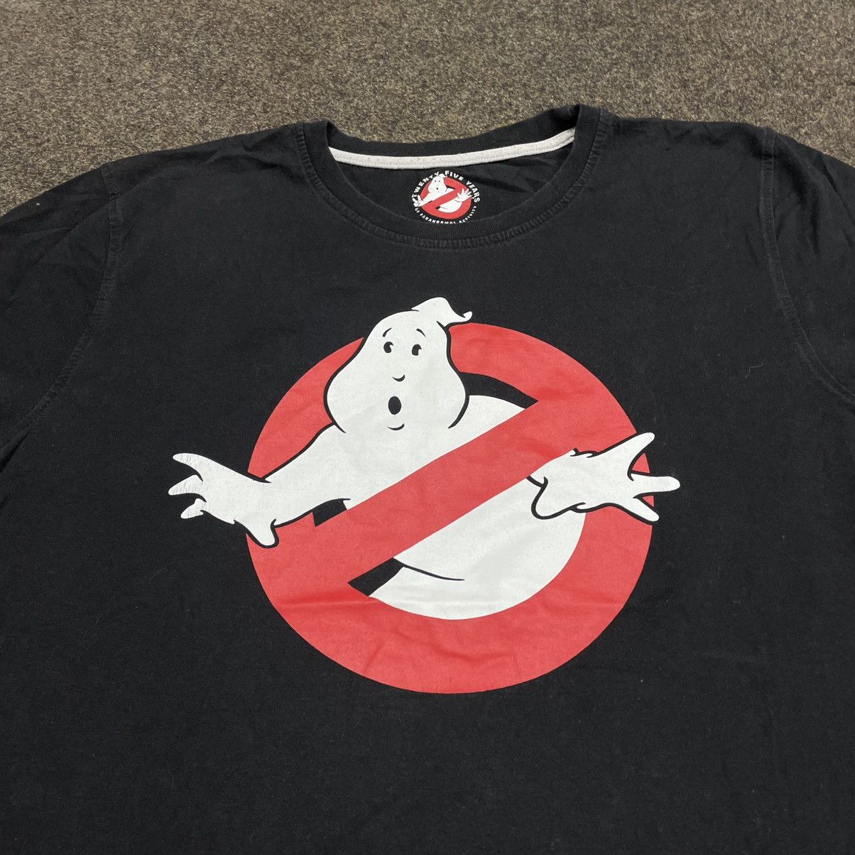 Vintage Vintage Y2K Ghostbusters Graphic Tee Streetwear Black Slim M Size US M / EU 48-50 / 2 - 2 Thumbnail