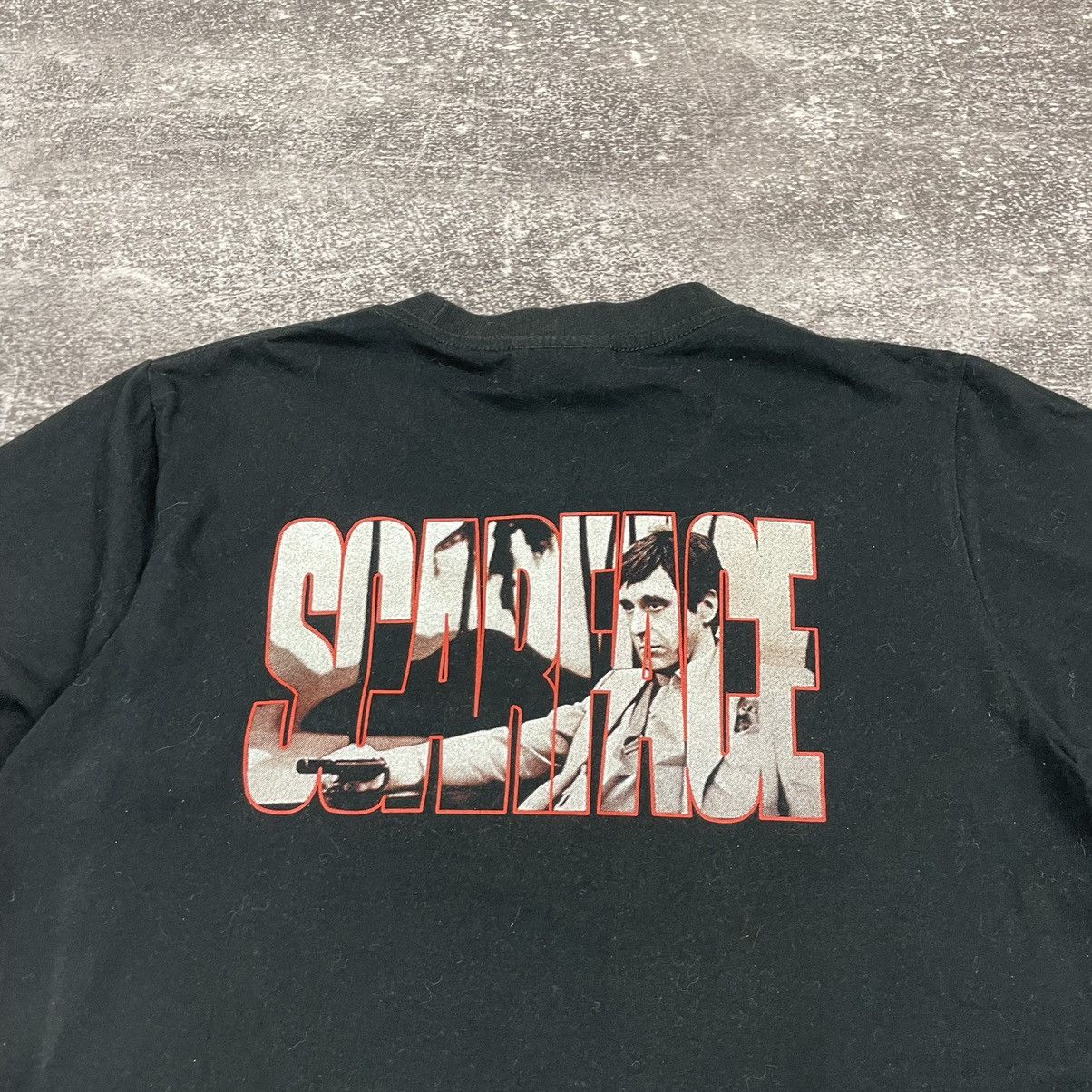 Vintage Vintage 90’s Scarface The Roxx T Shirt Size US S / EU 44-46 / 1 - 11 Thumbnail