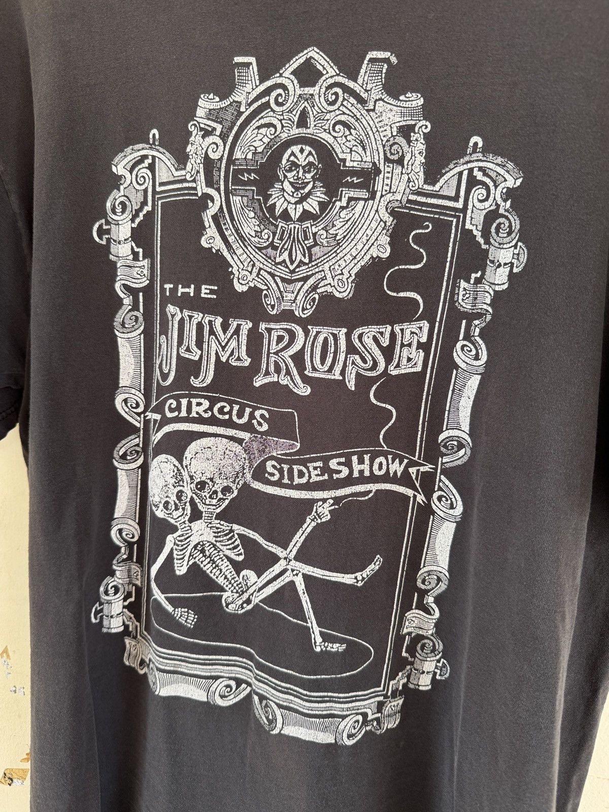 Vintage *RARE* VINTAGE 90s JIM ROSE CIRCUS SIDESHOW FREAK FADED TEE Size US XL / EU 56 / 4 - 2 Thumbnail