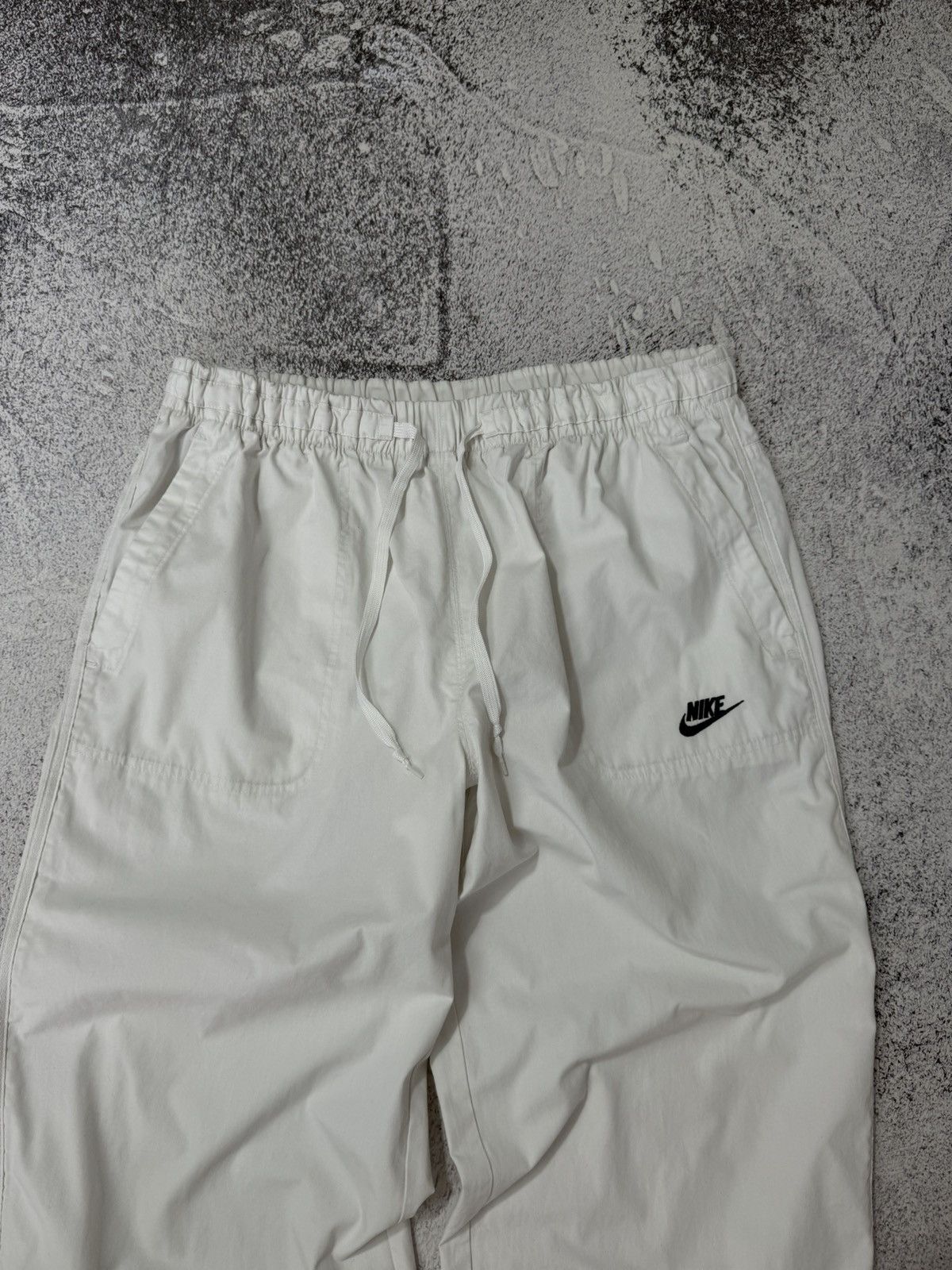 Nike × Vintage Vintage Nike Baggy Cotton Pants Junya Watanabe Style Y2K Size US 36 / EU 52 - 9 Thumbnail