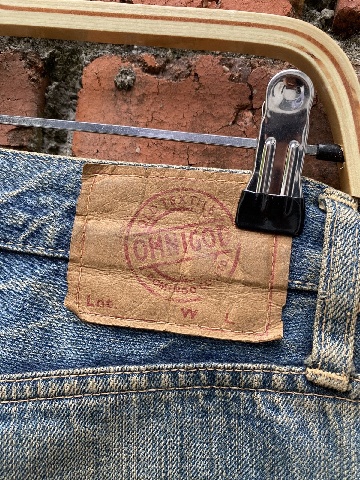 Japanese Brand × Vintage W31x30 Omnigod japanese jeans redline Size US 31 - 8 Thumbnail