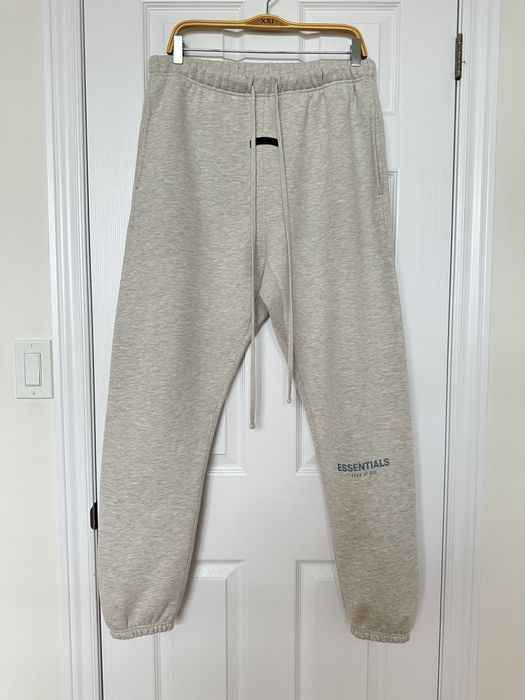 Fear of God Fear of God Essentials reflective sweatpants - Oatmeal