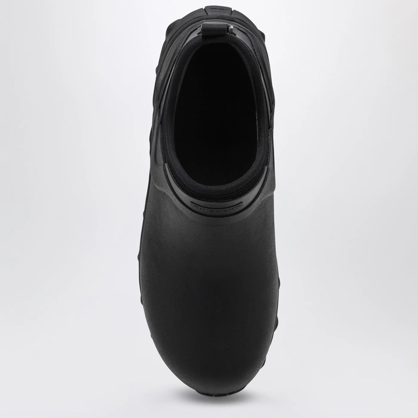 Givenchy o1d2blof0426 Rubber Chelsea Boots in Black Size US 7 / EU 40 - 3 Thumbnail