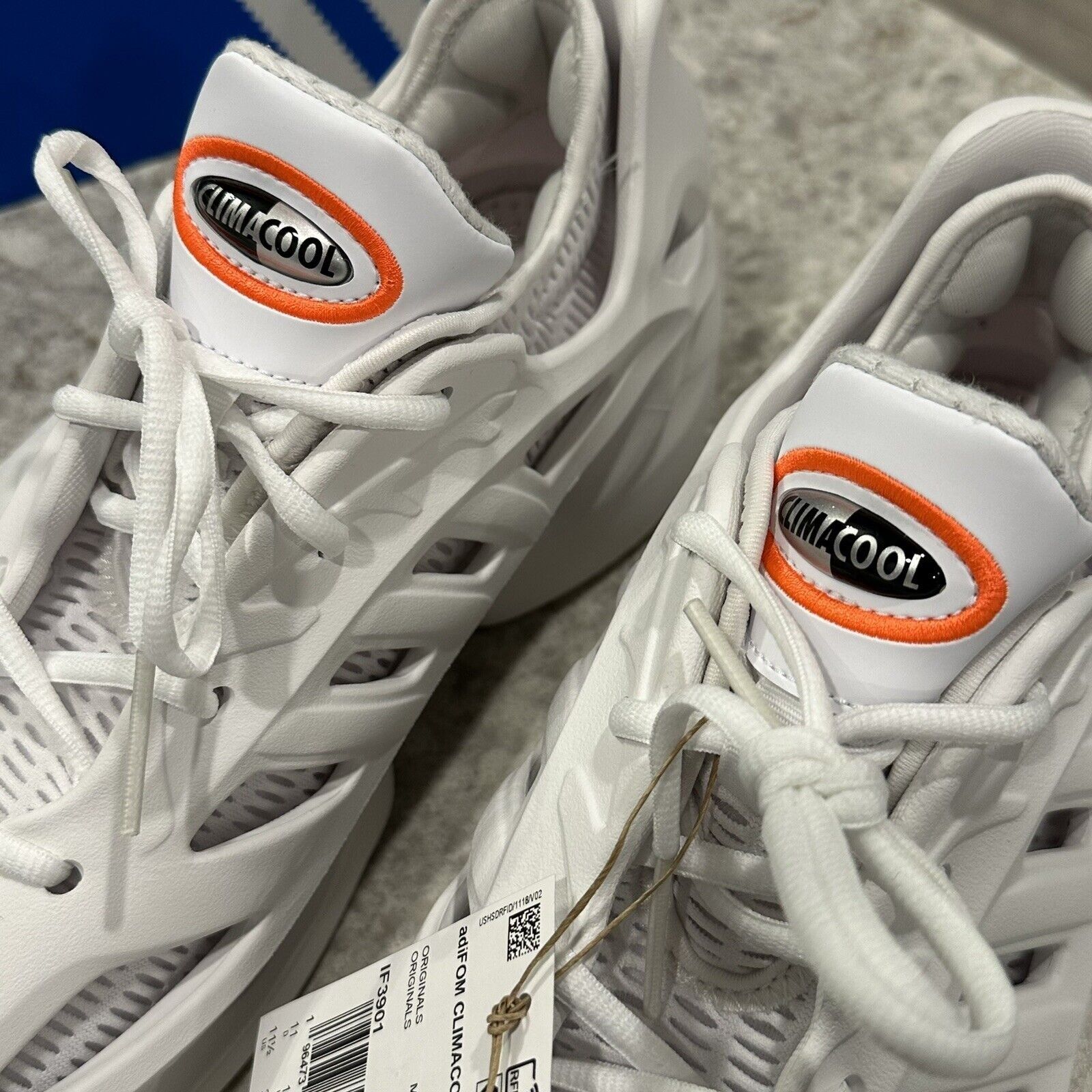 Adidas Size 11.5 - adidas AdiFOM Climacool Low Crystal White | Foam Size US 11.5 / EU 44-45 - 5 Thumbnail