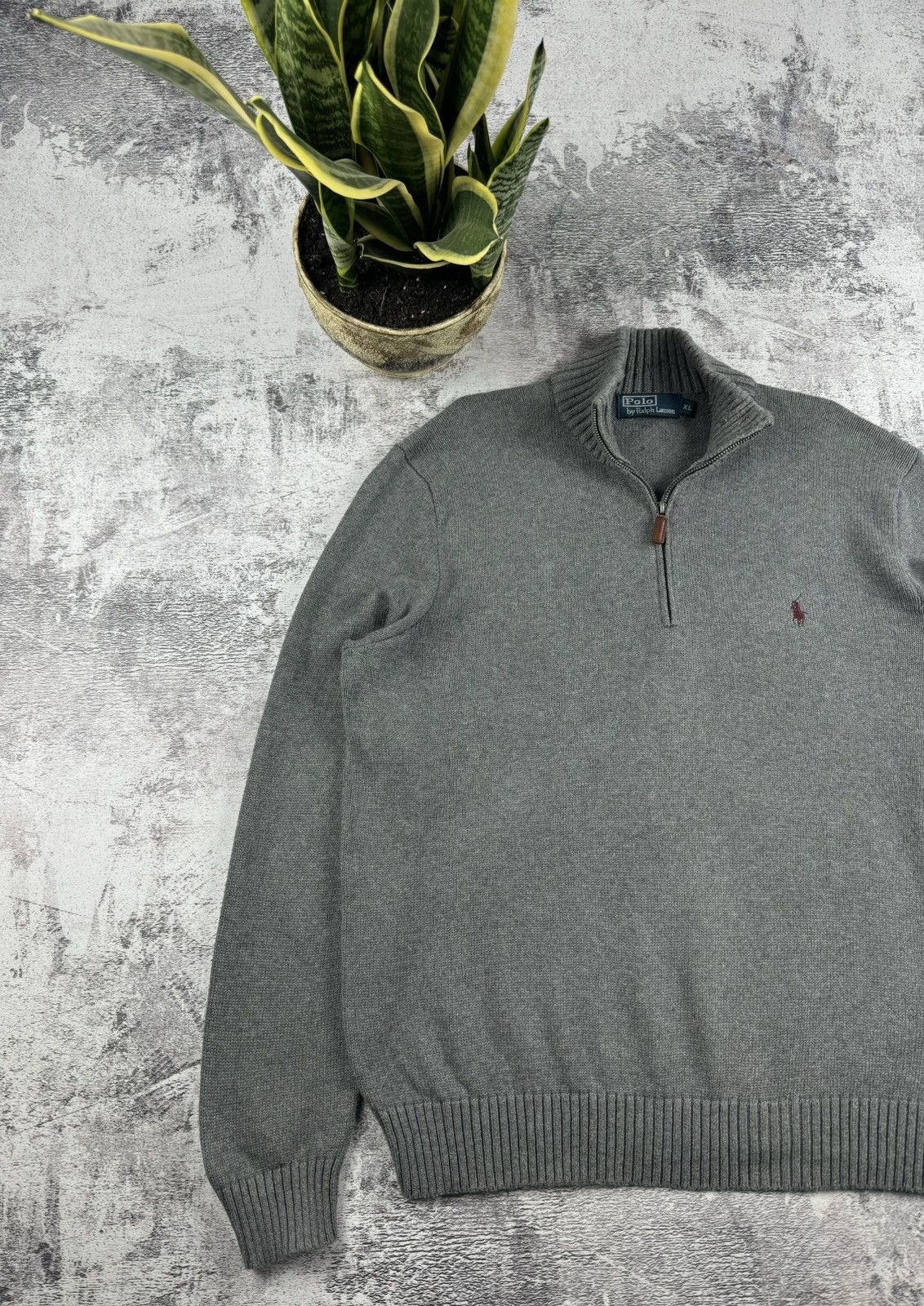 Polo Ralph Lauren Polo Ralph Lauren Knited Old Money 1/3 Zip Sweater Pullover Size US XL / EU 56 / 4 - 2 Thumbnail