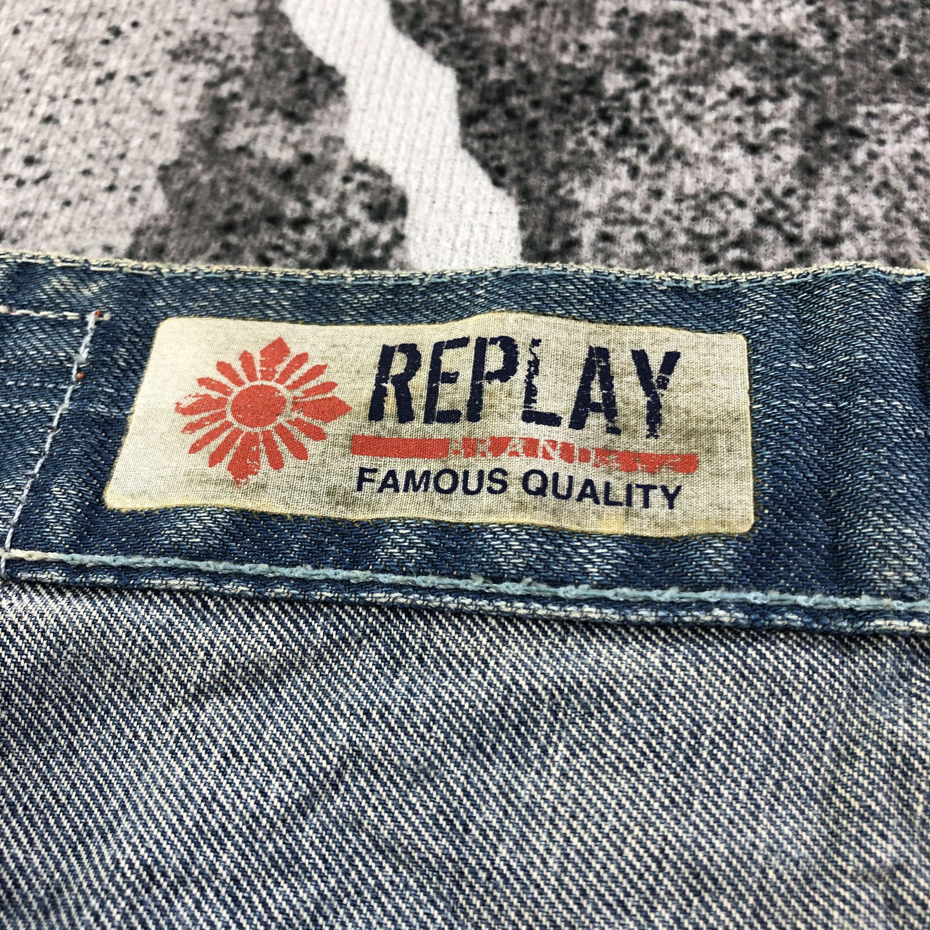 Replay Replay Jeans Patchwork Denim KJ2112 Size US 31 - 9 Thumbnail