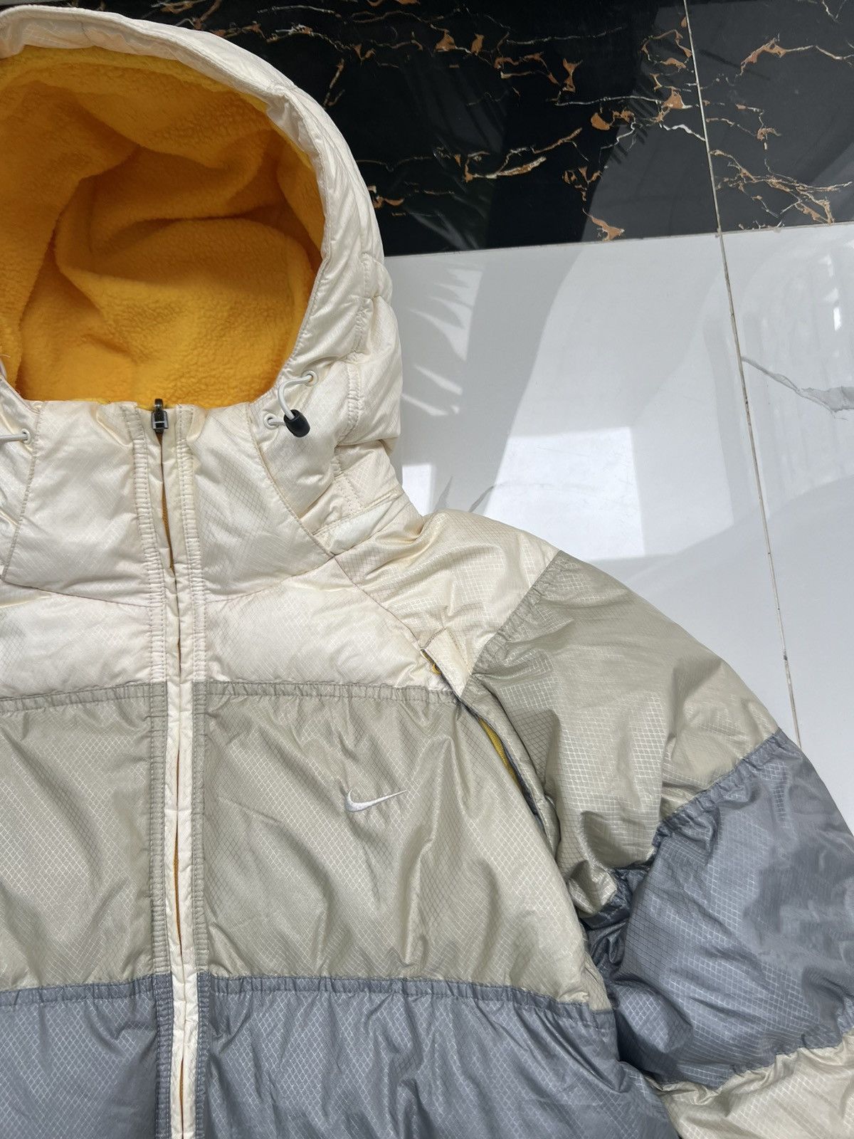 Vintage 90’s NIKE RARE DOWN PUFFER REVERSIBLE FLEECE JACKET Y2K Size US XL / EU 56 / 4 - 6 Thumbnail