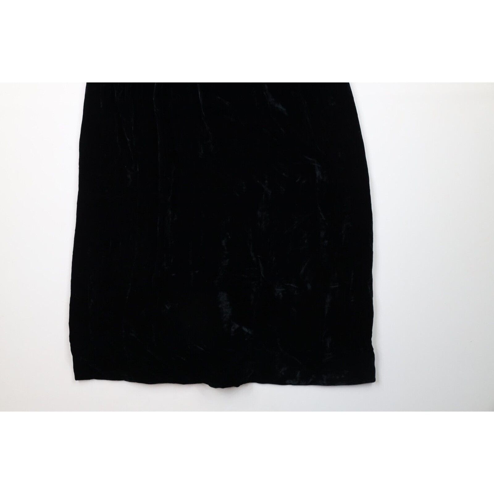 Vintage Vintage 50s 60s Streetwear Velvet Velour Full Length Skirt Size 28" / US 6 / IT 42 - 10 Thumbnail
