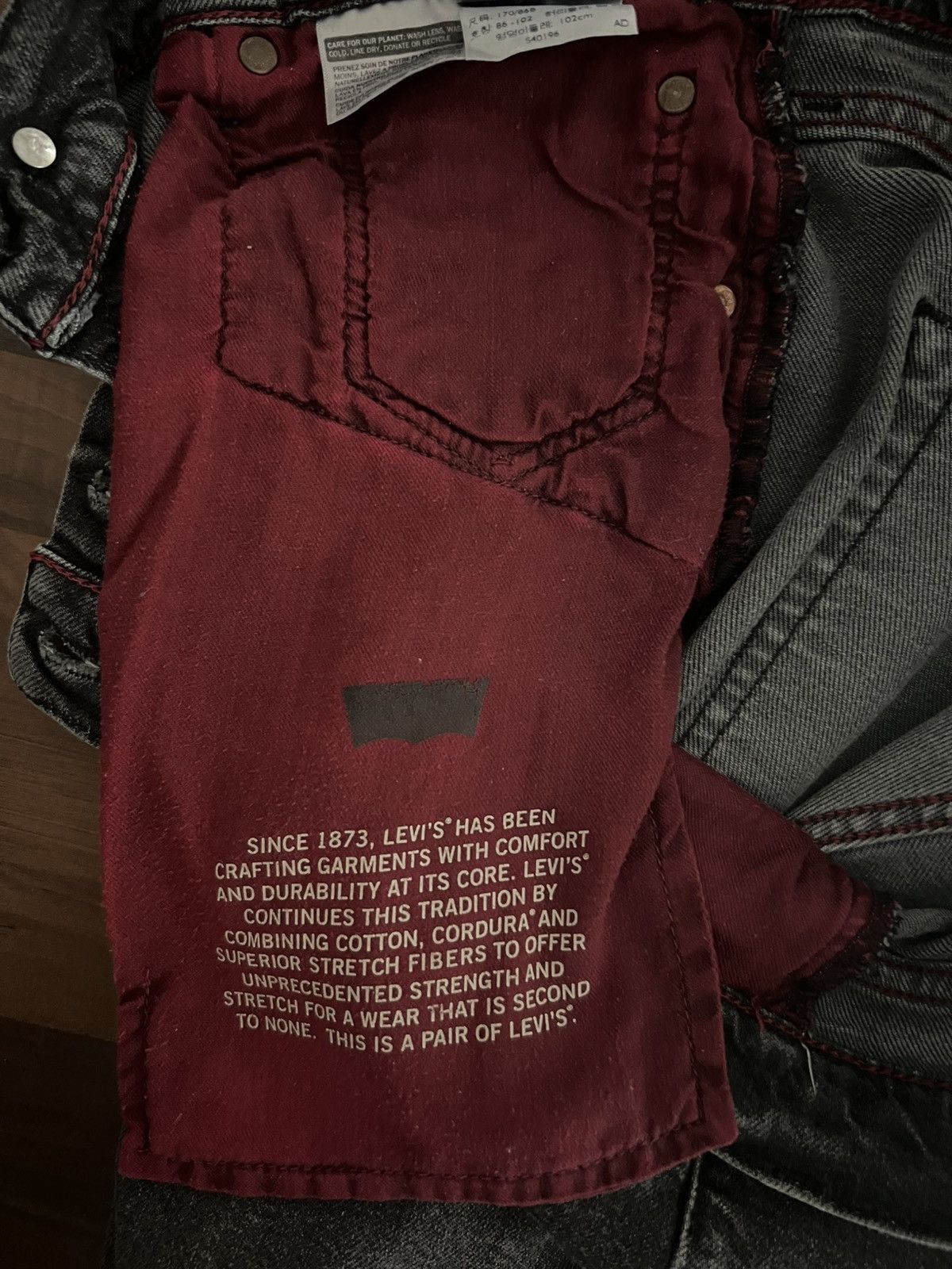 Levi's Levi’s Jeansy Size US 34 / EU 50 - 6 Thumbnail