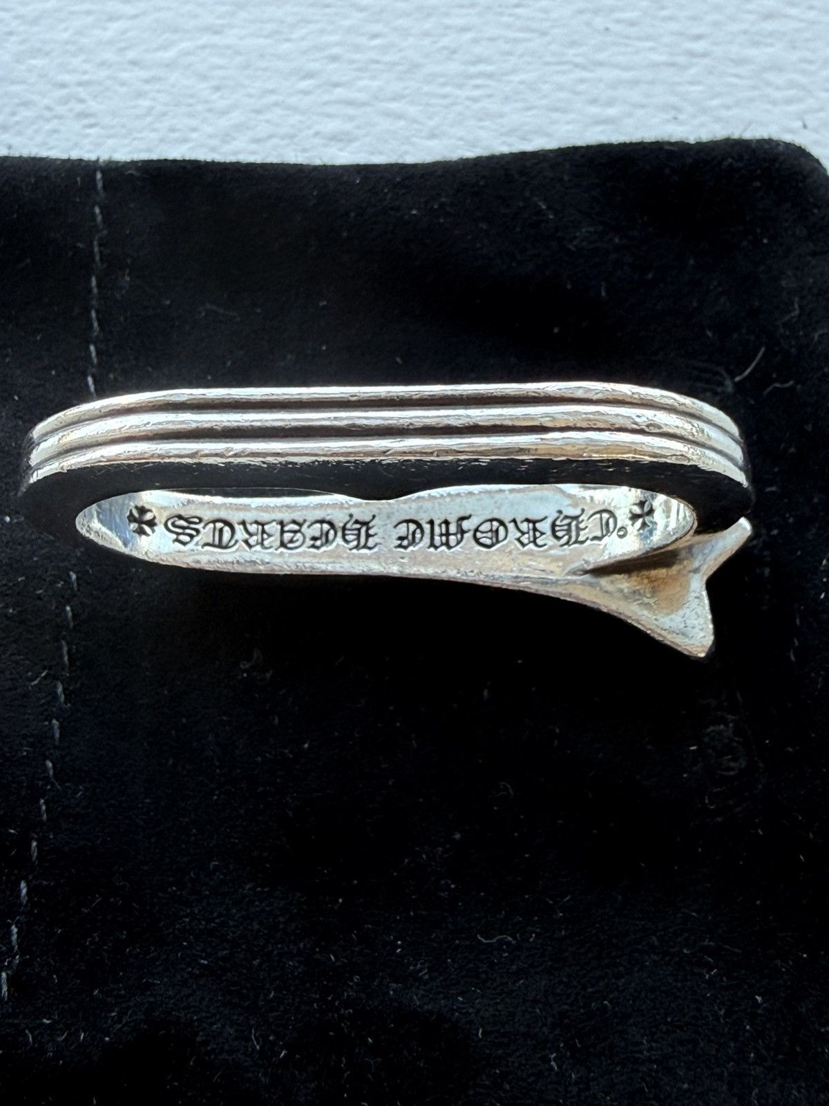 Chrome Hearts Two finger ring Size ONE SIZE - 4 Thumbnail