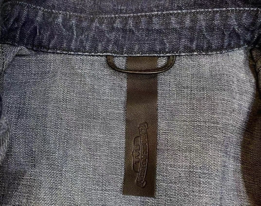 Chrome Hearts Chrome Hearts M Work Dog Blue Denim Shirt Jacket Size US M / EU 48-50 / 2 - 5 Thumbnail