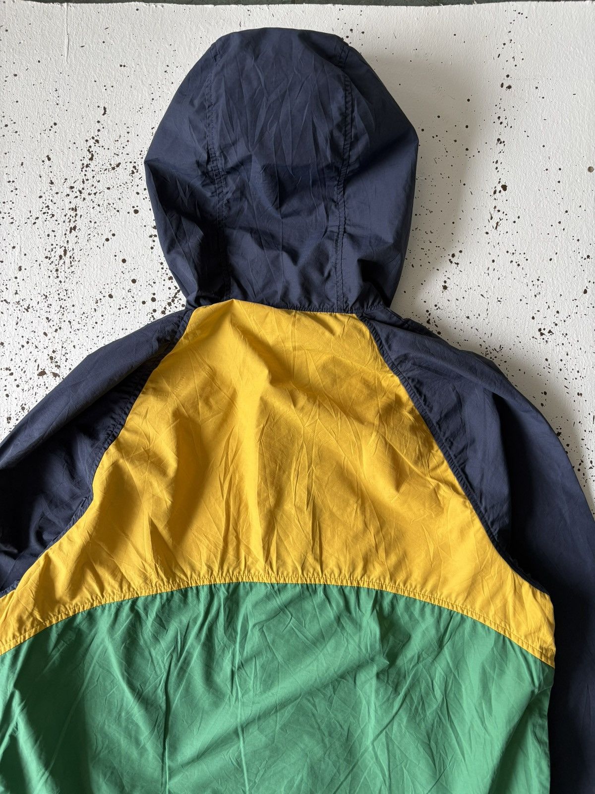 Abercrombie & Fitch Abercrombie & Fitch Jacket Blue Yellow Green Rain Wind Size US M / EU 48-50 / 2 - 5 Thumbnail