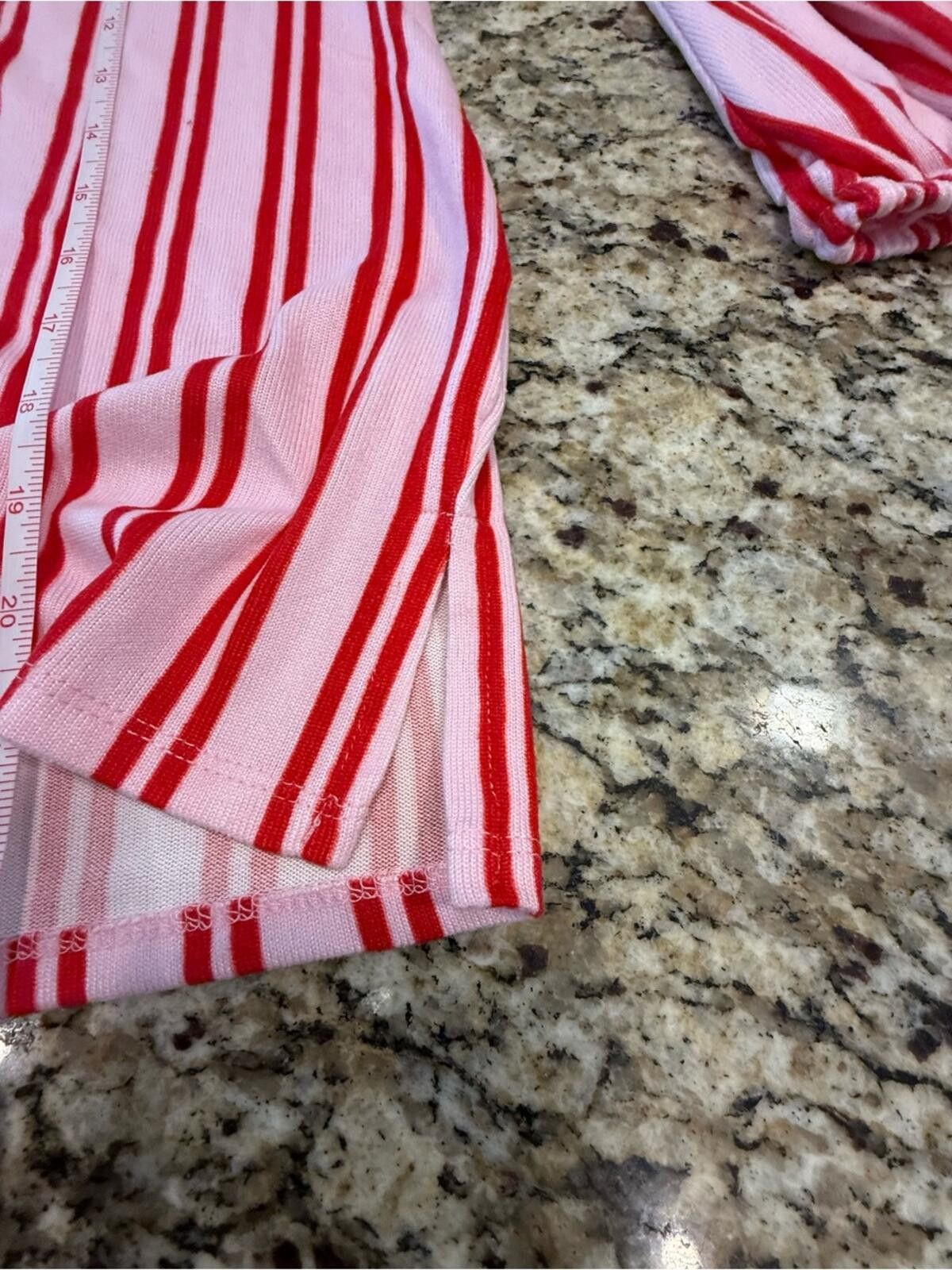 Other Alex & Parker top pink & red buttery soft striped SZ SM Size S / US 4 / IT 40 - 5 Thumbnail