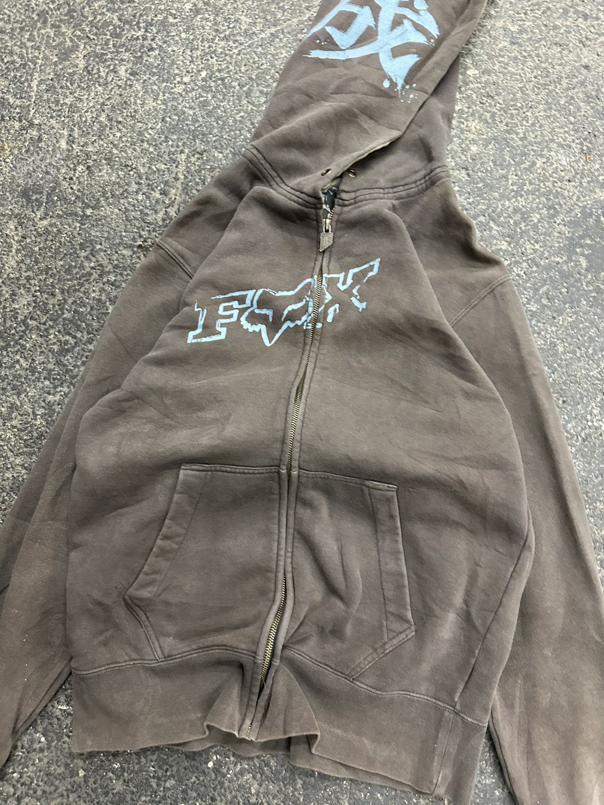 Other Y2K grunge Fox racing hoodie Size US M / EU 48-50 / 2 - 6 Thumbnail