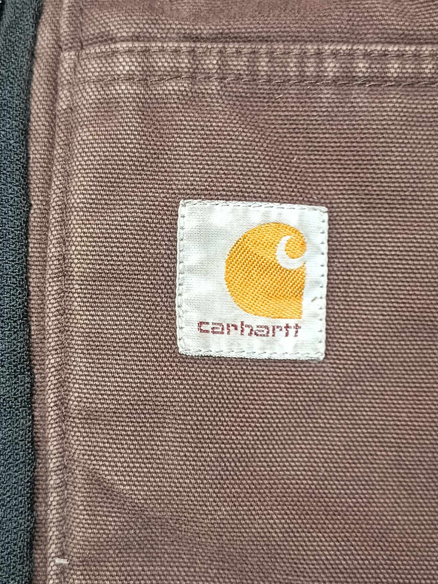 Carhartt × Vintage Carhartt Active Workwear Jacket Vintage 90s Rare Brown Size US XXL / EU 58 / 5 - 4 Thumbnail