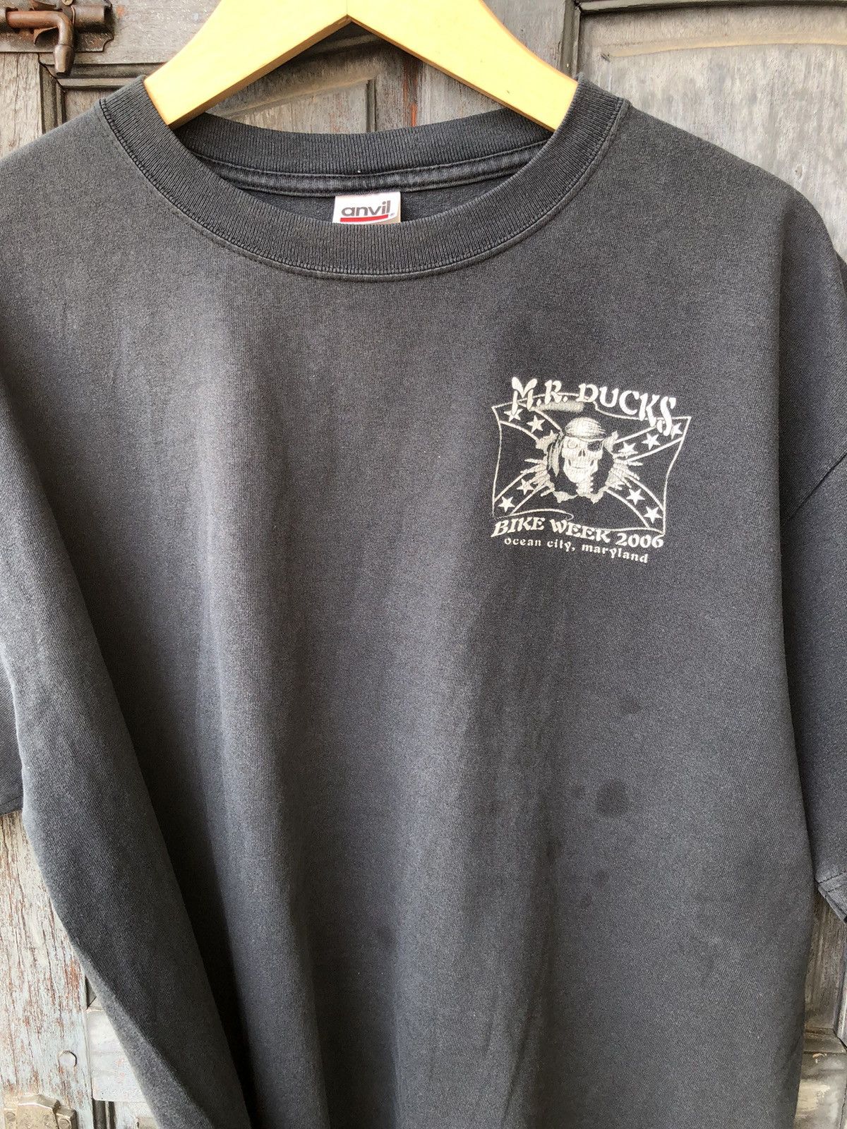 Vintage M.R. Ducks Bike Week 2006 ocean city, maryland Bikers Motor Size US XL / EU 56 / 4 - 6 Thumbnail