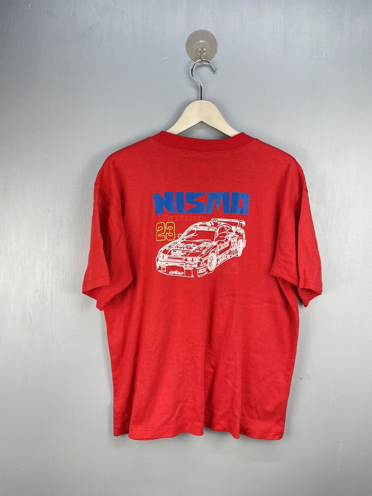 Vintage Vintage Nismo GT.RLM Clarion 23 t shirt Size US L / EU 52-54 / 3 - 1 Thumbnail