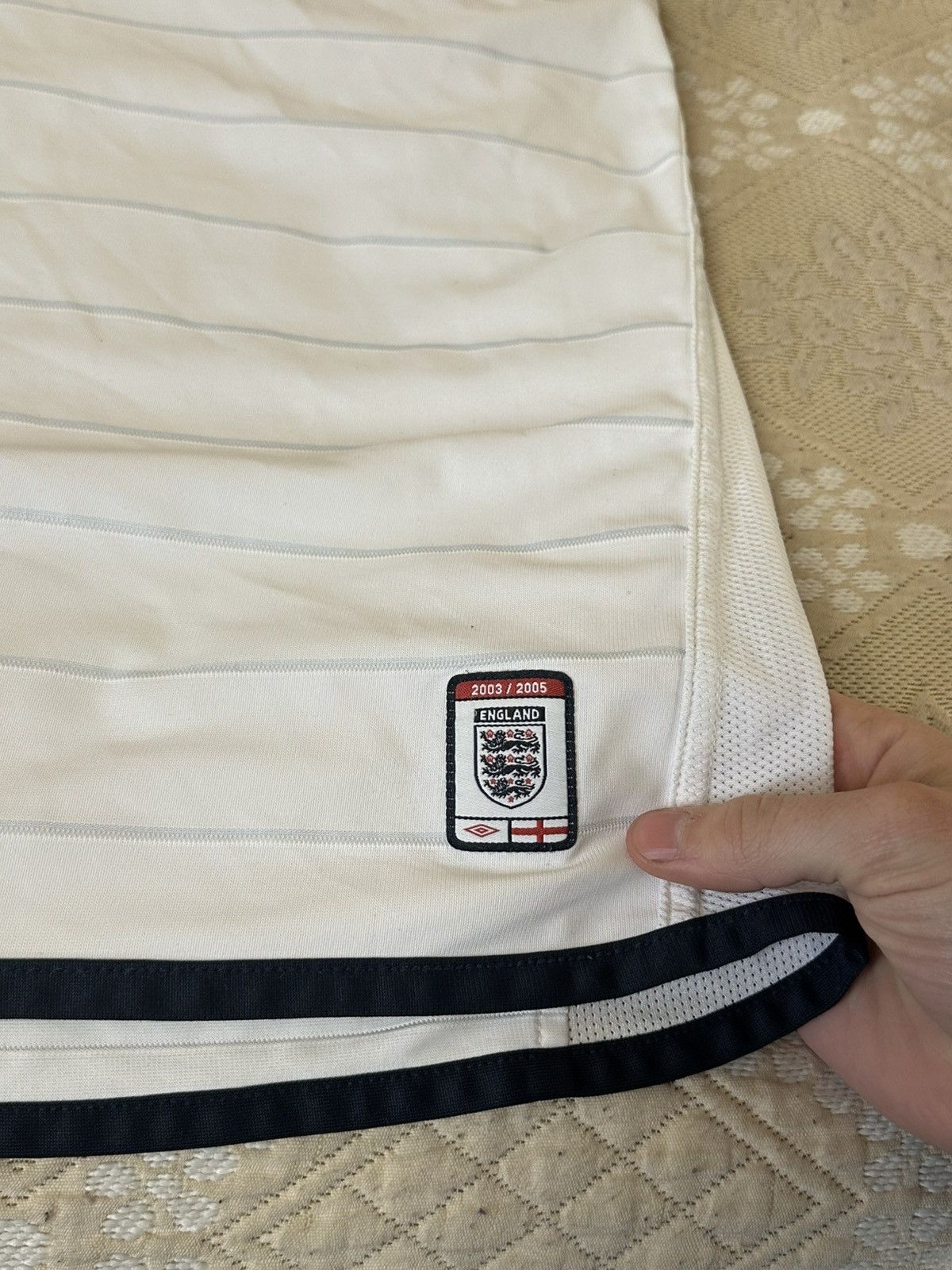 Umbro 🔥 Vintage Umbro England 2003 2005 National Soccer Jersey Tee Size US M / EU 48-50 / 2 - 4 Thumbnail