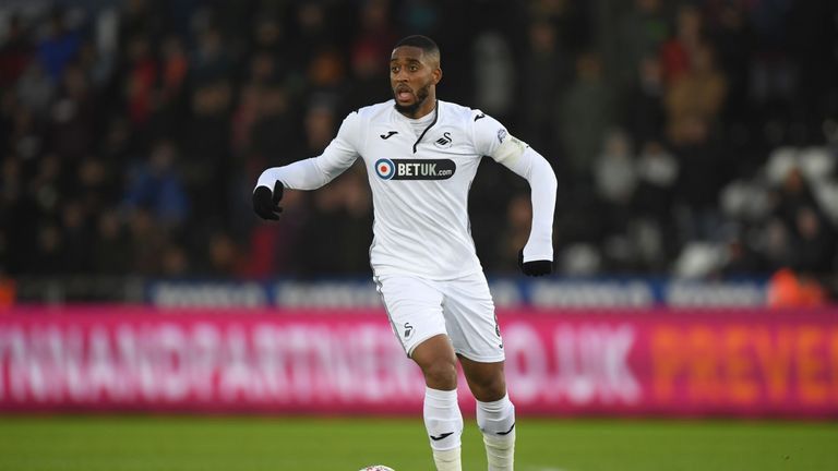 Joma × Vintage SWANSEA JOMA 2018/2019 FOOTBALL HOME JERSEY #8 LEROY FER Size US XL / EU 56 / 4 - 16 Thumbnail