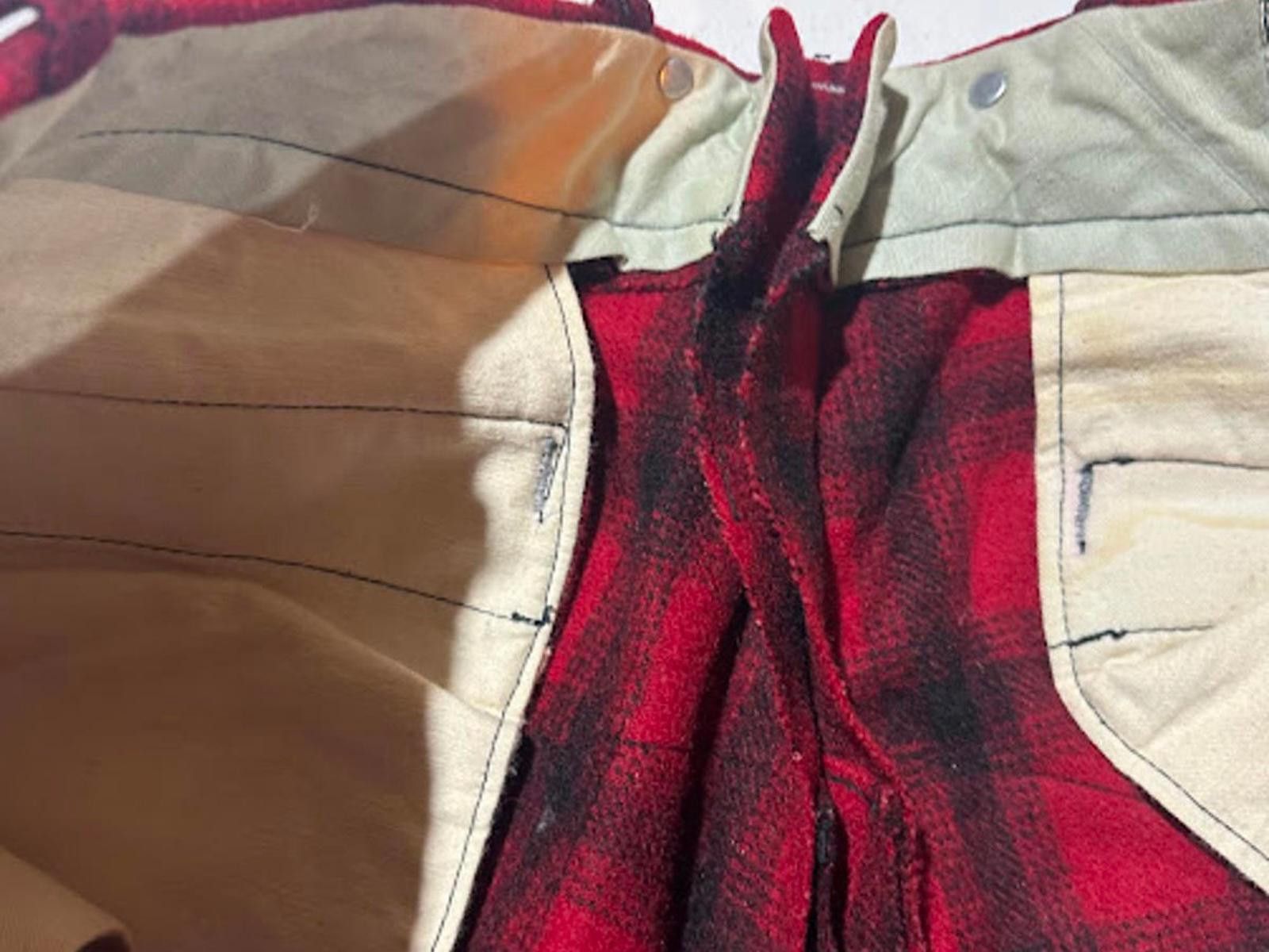 Woolrich Woolen Mills Vintage Woolrich Red Plaid Wool Hunting Pants USA Size US 30 / EU 46 - 7 Thumbnail
