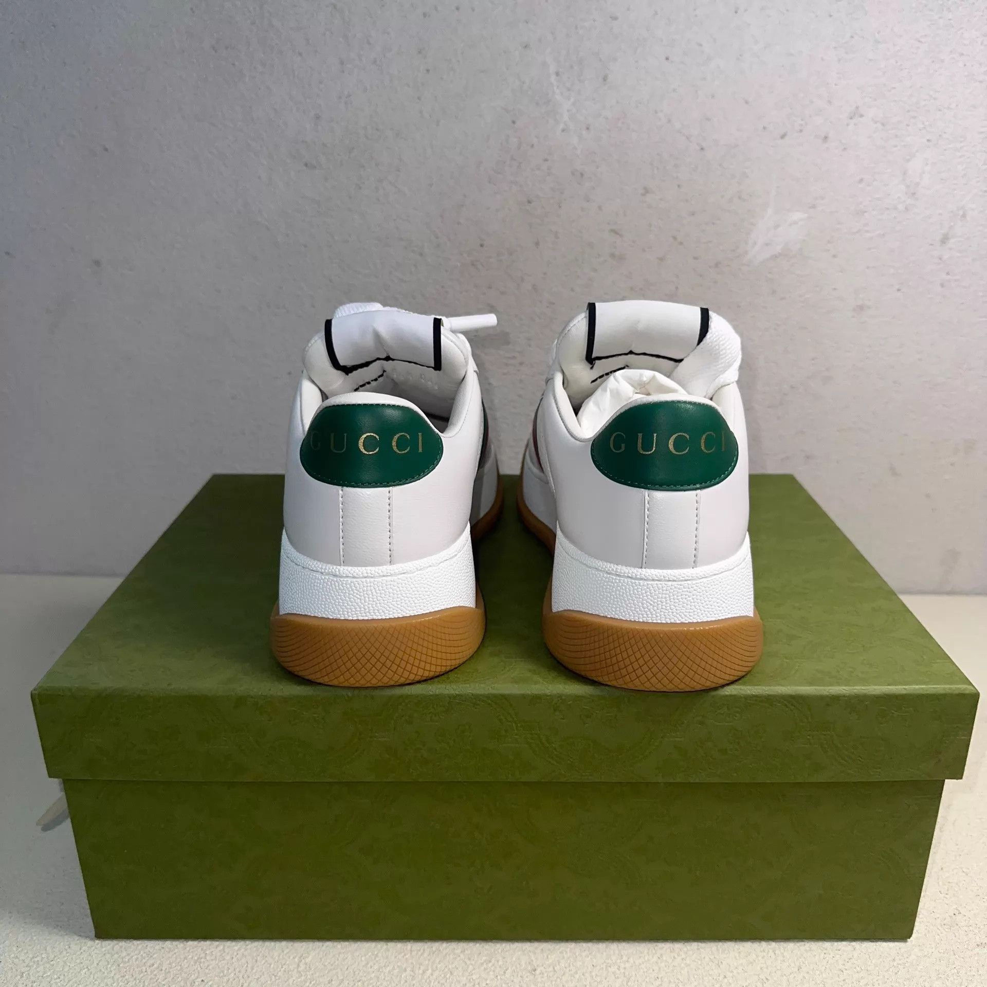 Gucci GUCCI Screener women's white sneaker Size US 6 / IT 36 - 3 Thumbnail